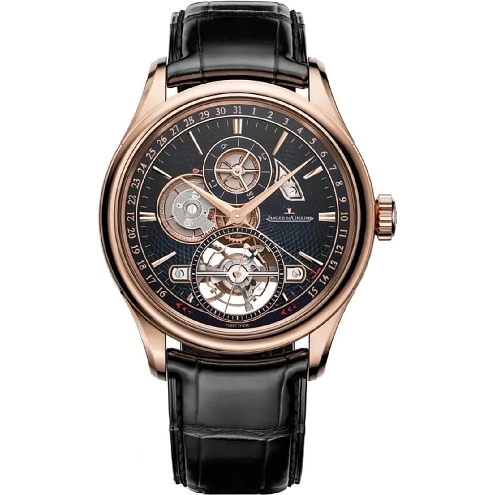 Jaeger-LeCoultre Master Grande Tradition Tourbillon Jumping Date Man Watch Q4202480