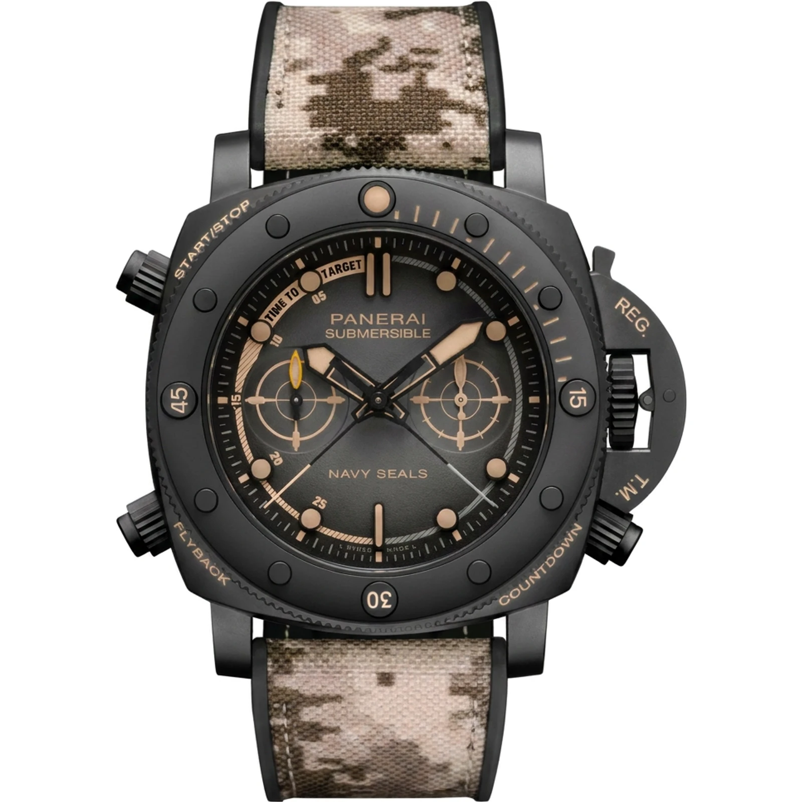 Panerai Submersible Chrono Navy SEALs Titanio PAM01521