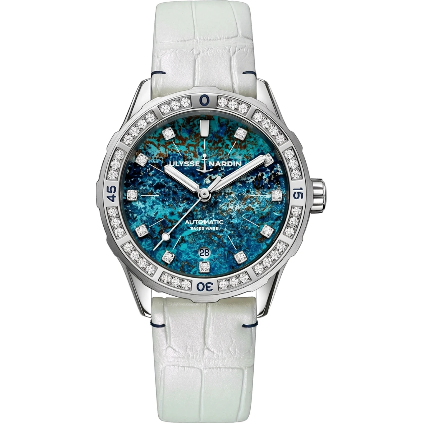 Ulysse Nardin Diver Atoll 39 Alligator 8163-182B1LE-9A-ATOLL/1A