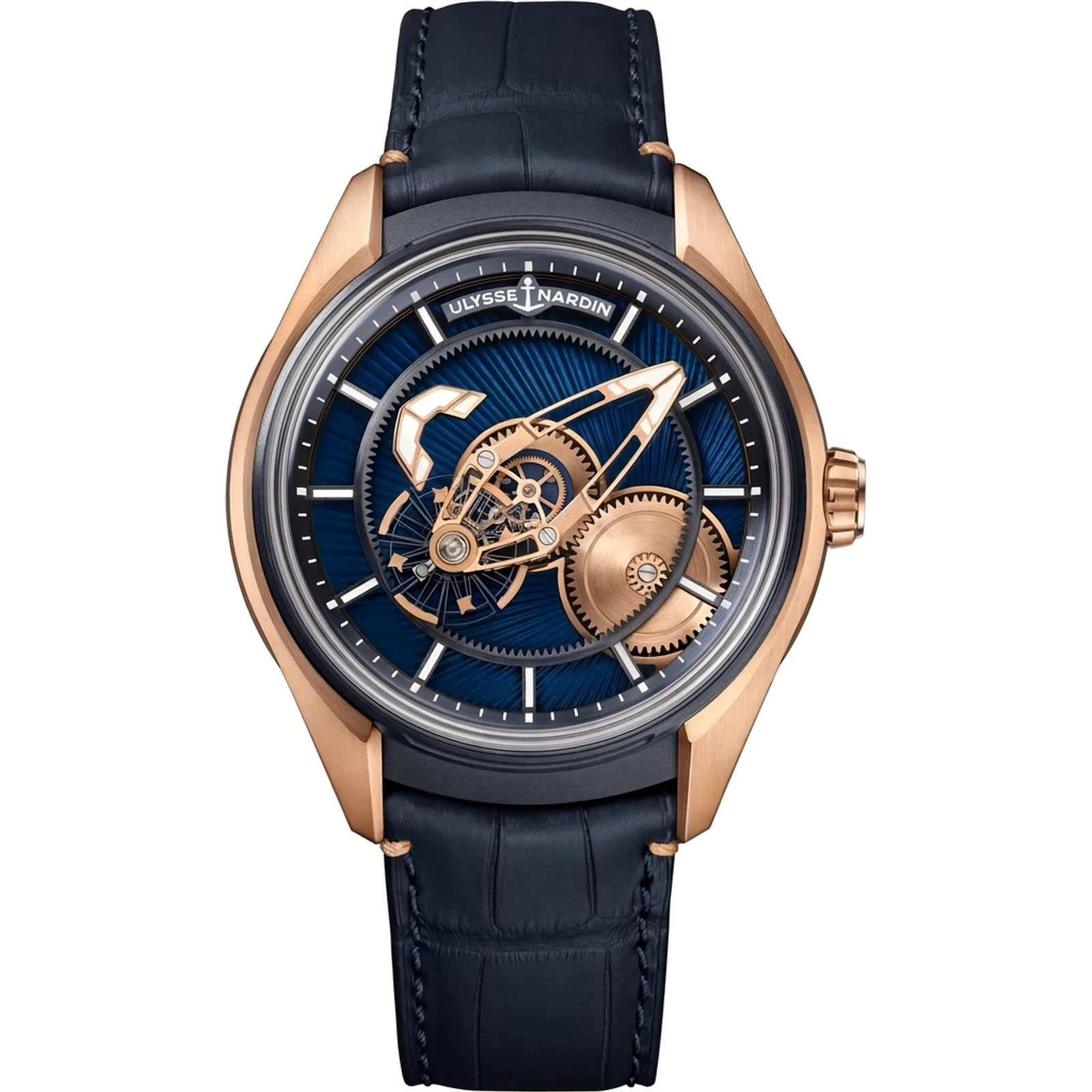 Ulysse Nardin Freak X Gold Enamel 2305-270LE-3AE-BLUE/1A