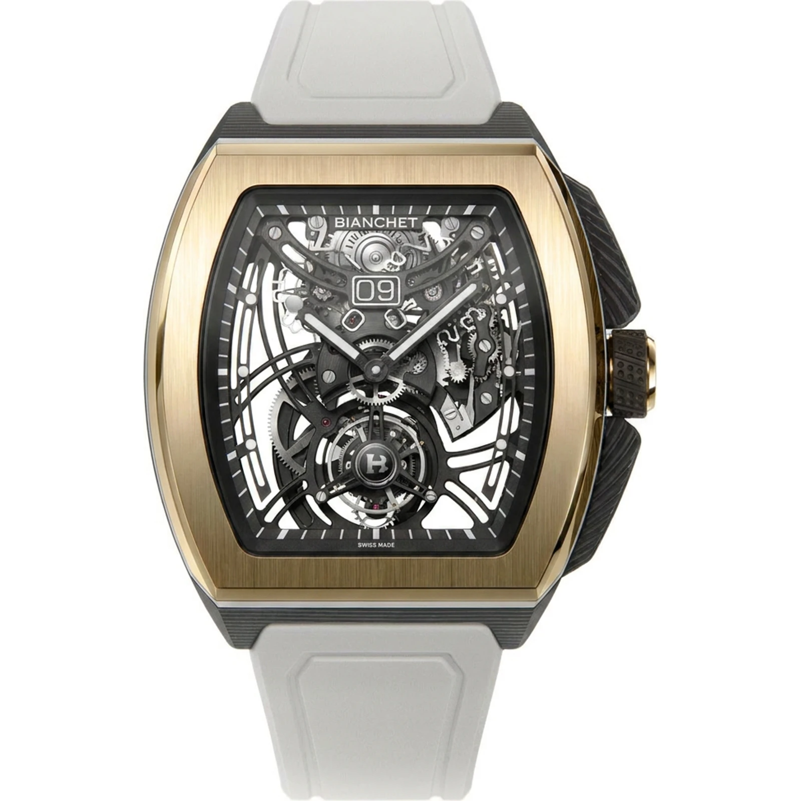 Bianchet B1.618 Grande Date Hybrid Gold Limited Edition HBGLFTGD4