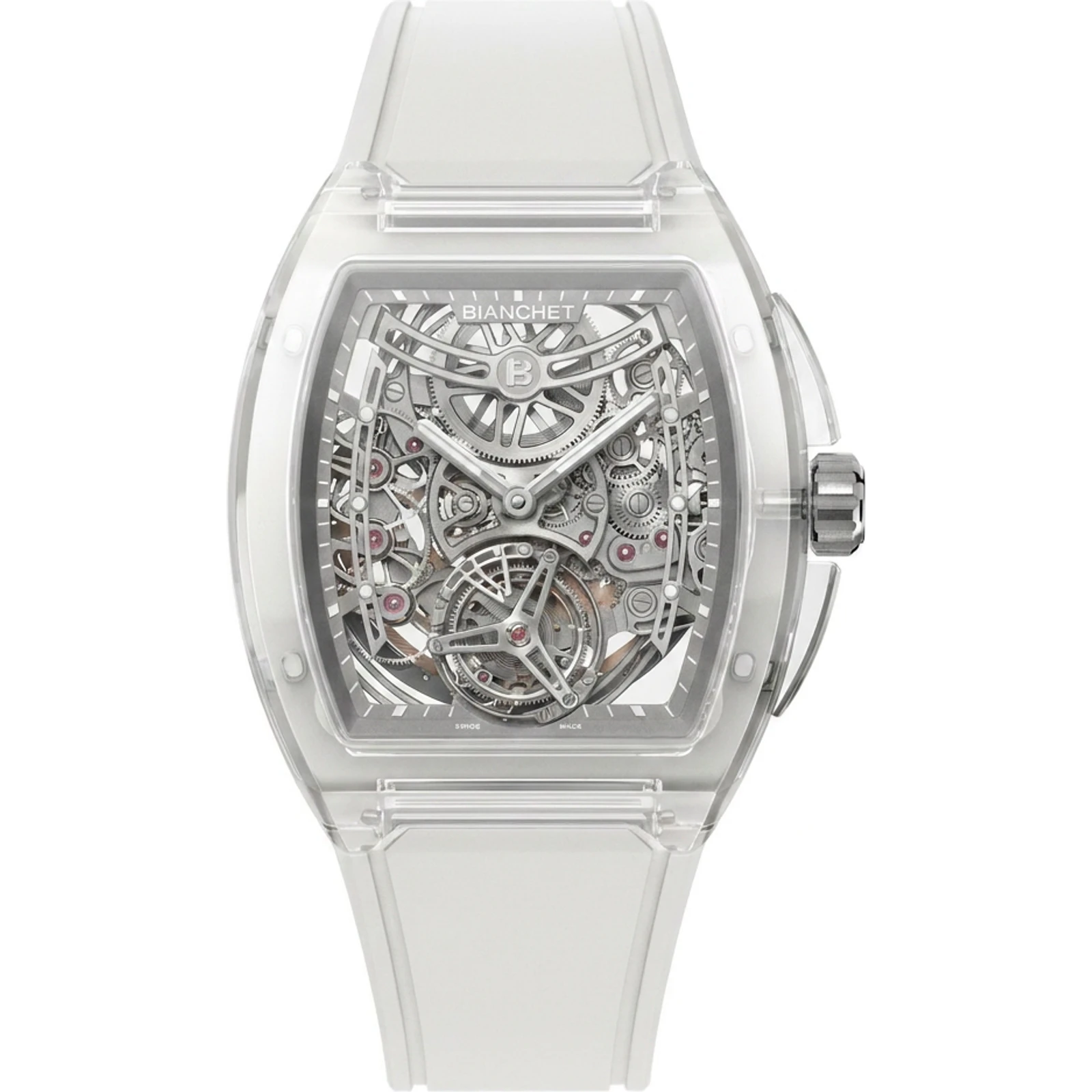 Bianchet UltraFino Sapphire Skeleton White UFFTSKSPWH