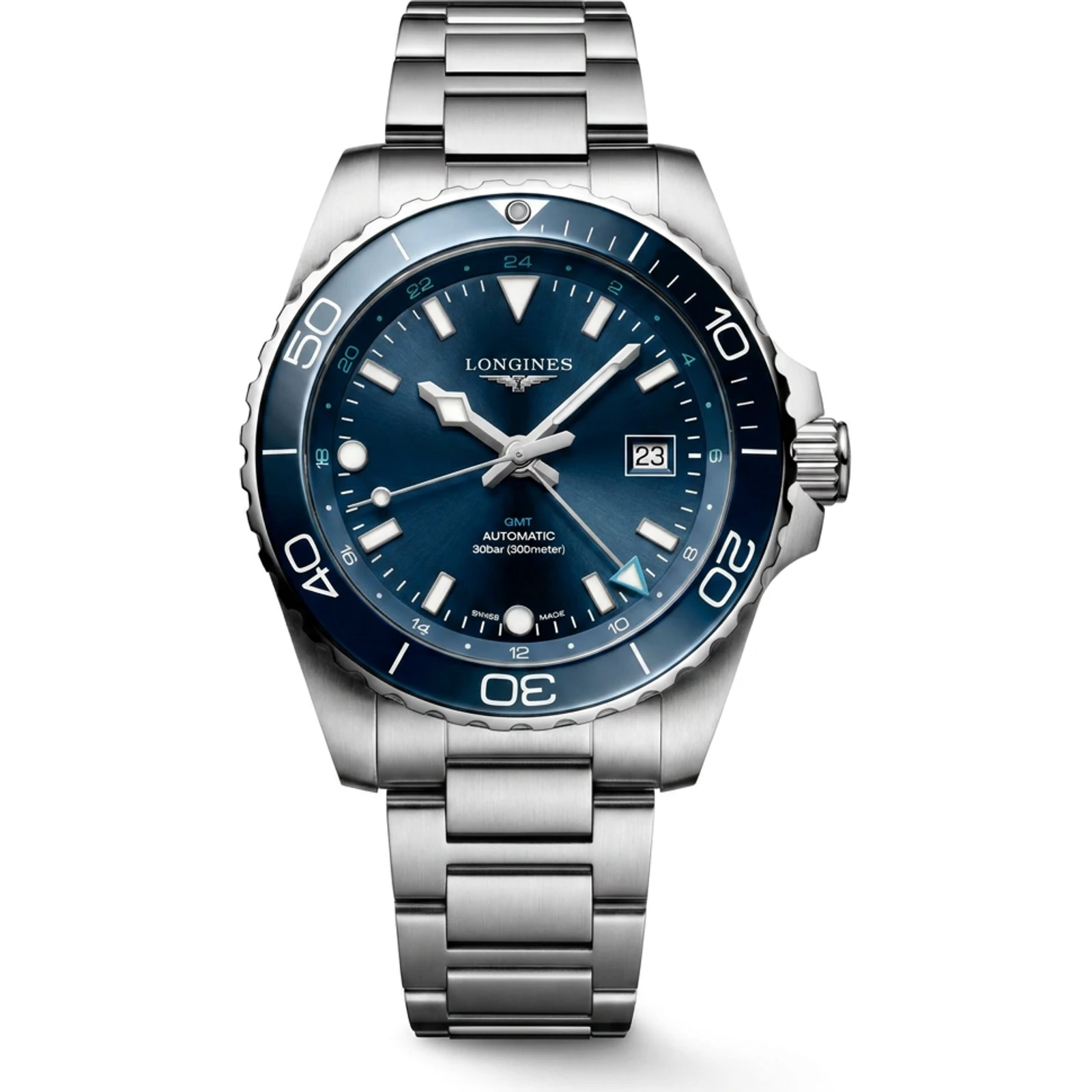 Longines HydroConquest GMT 43 L3.890.4.96.6