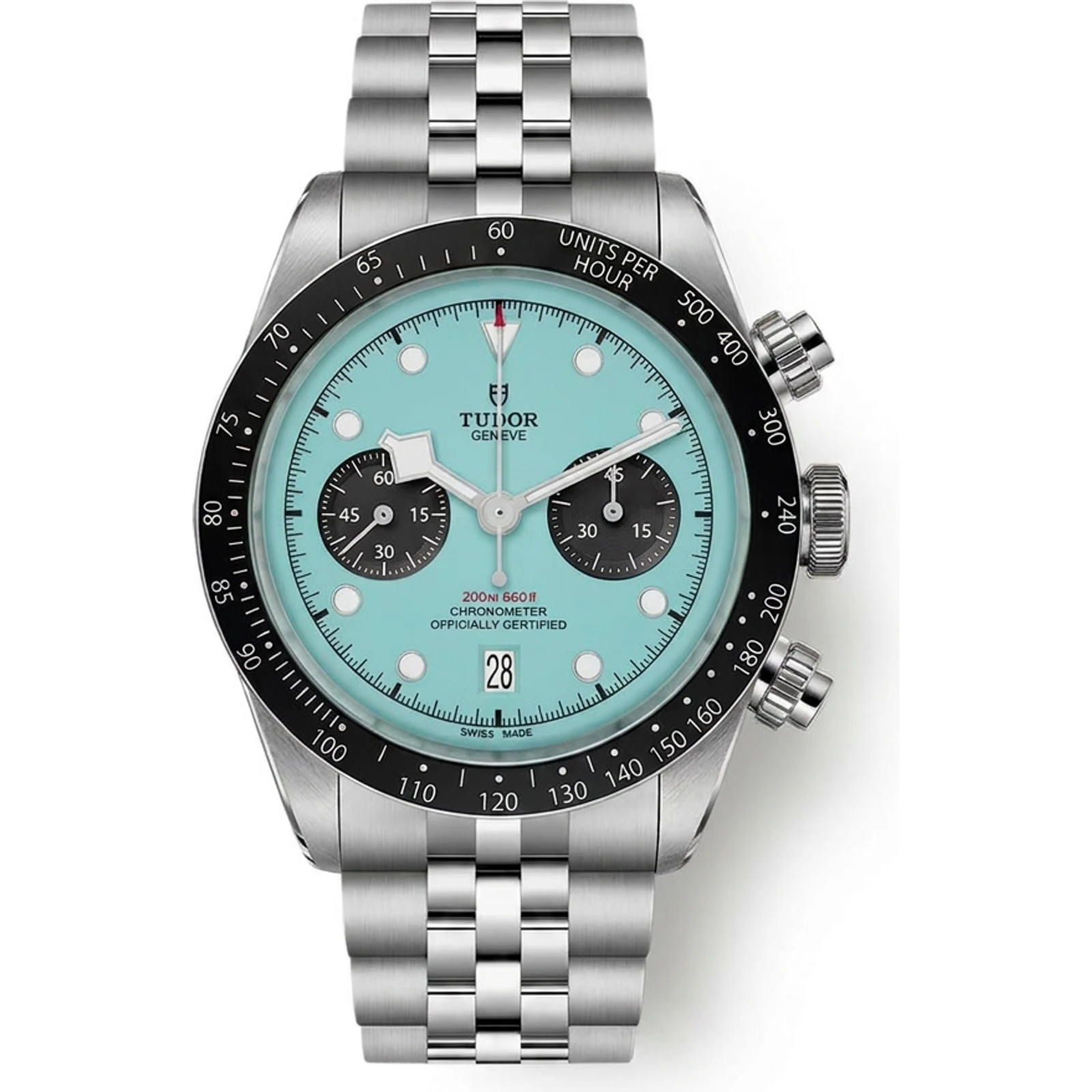 Tudor Black Bay Chrono Flamingo Blue — M79360N-0024