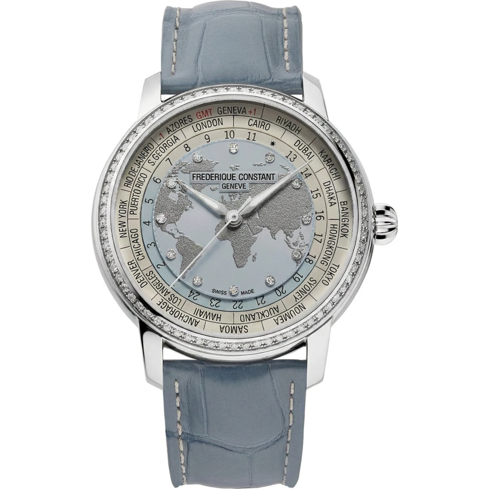 Frédérique Constant Classic Worldtimer Manufacture FC-719LBWD3DH6