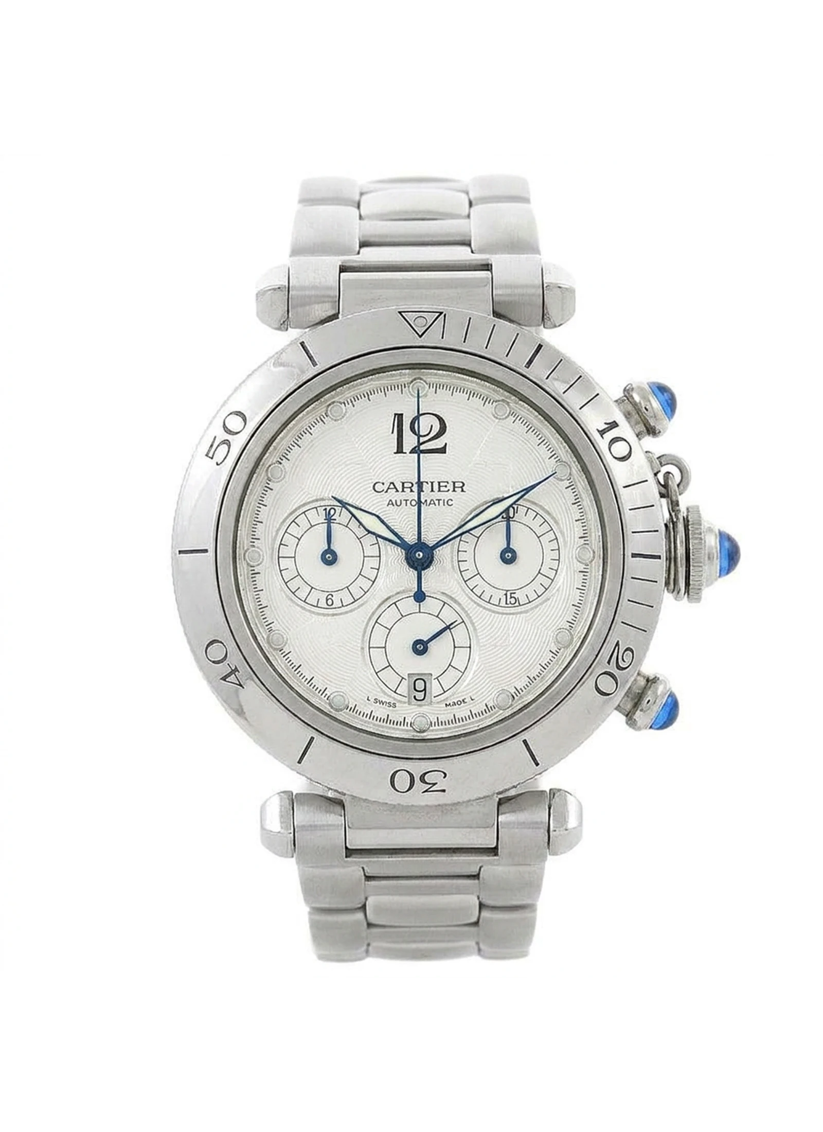 Cartier Pasha Seatimer W31030H3