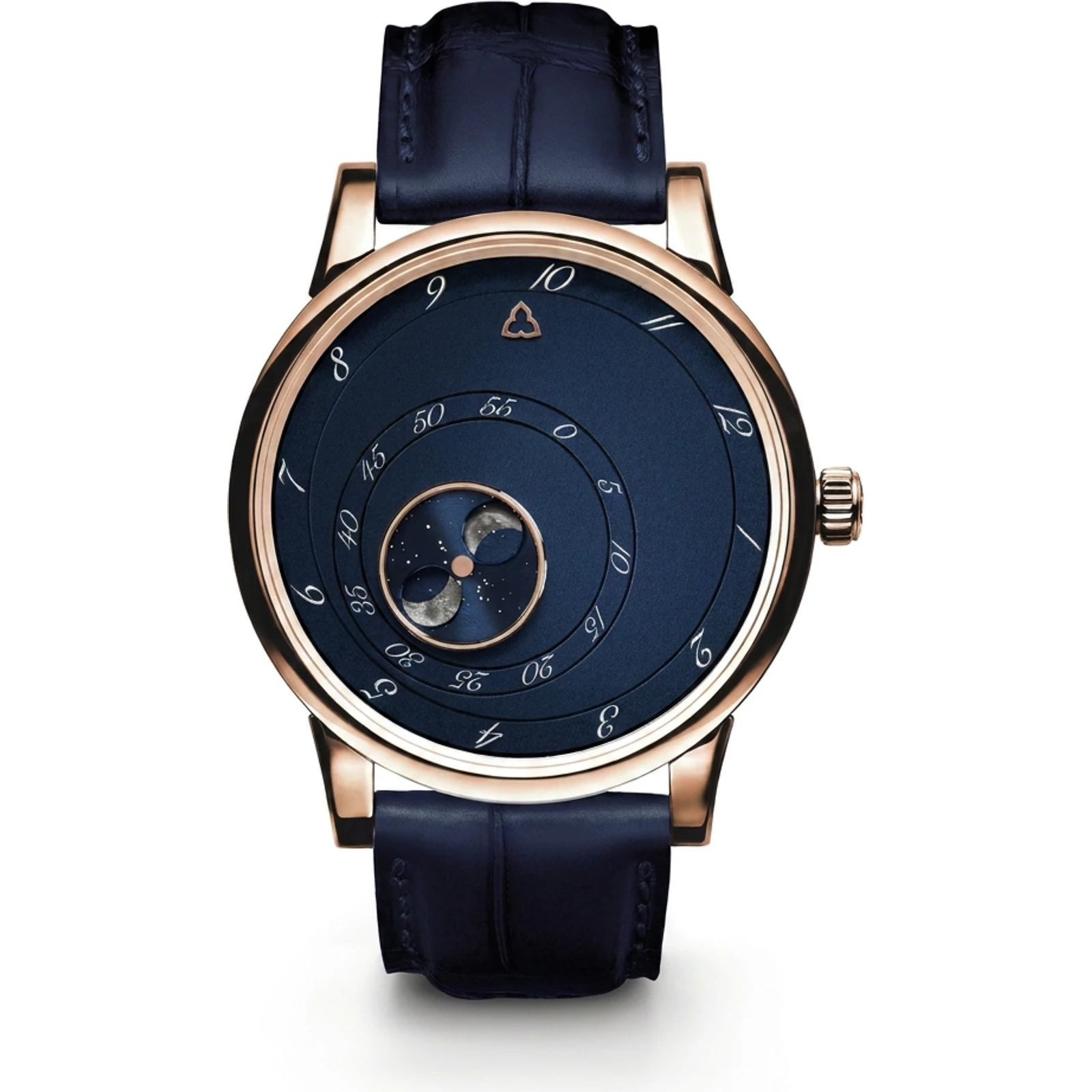 Trilobe Les Matinaux L'Heure Exquise Blue Rose Gold LM13LB