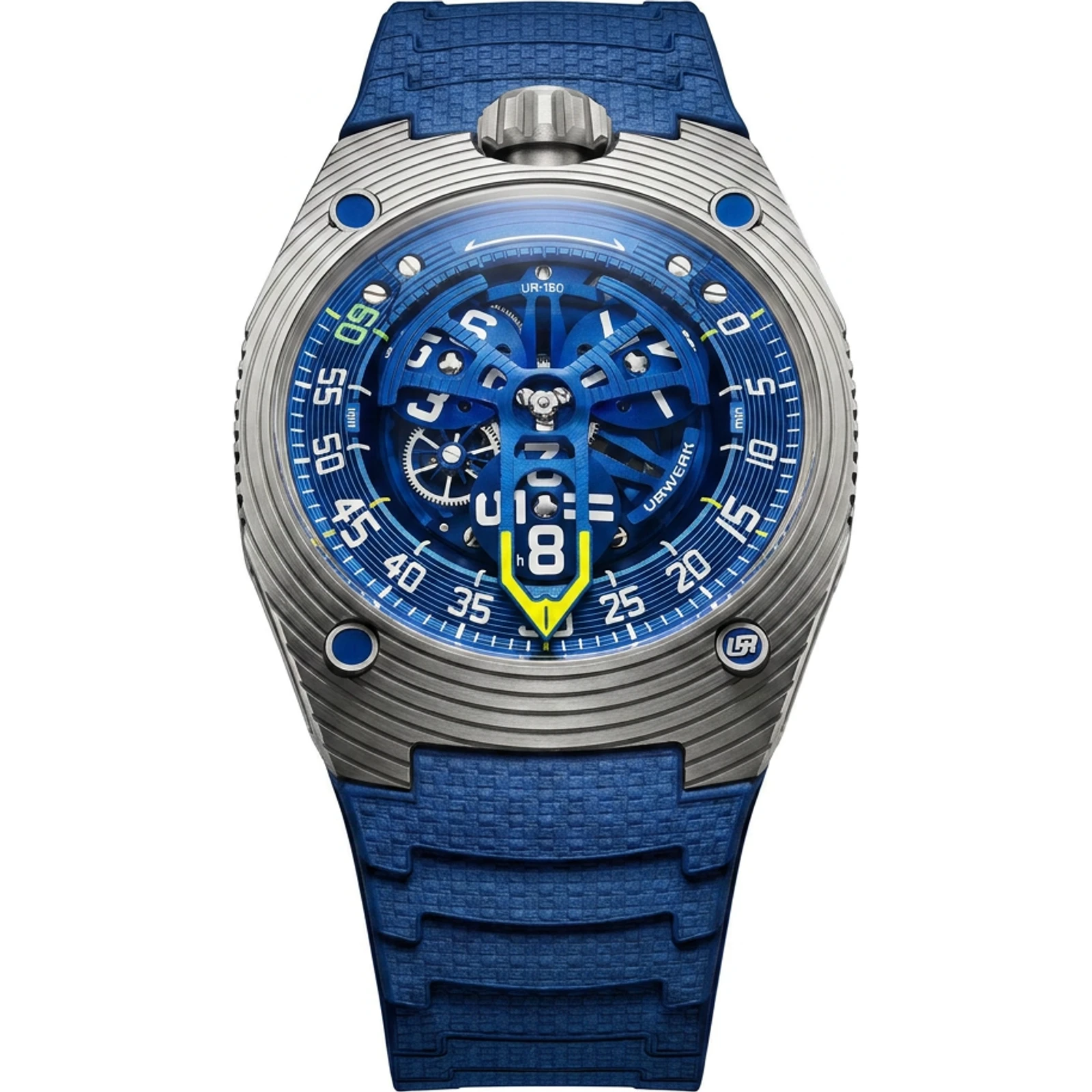 Urwerk UR-150 Blue Scorpion — UR-150-BLUE-SCORPION