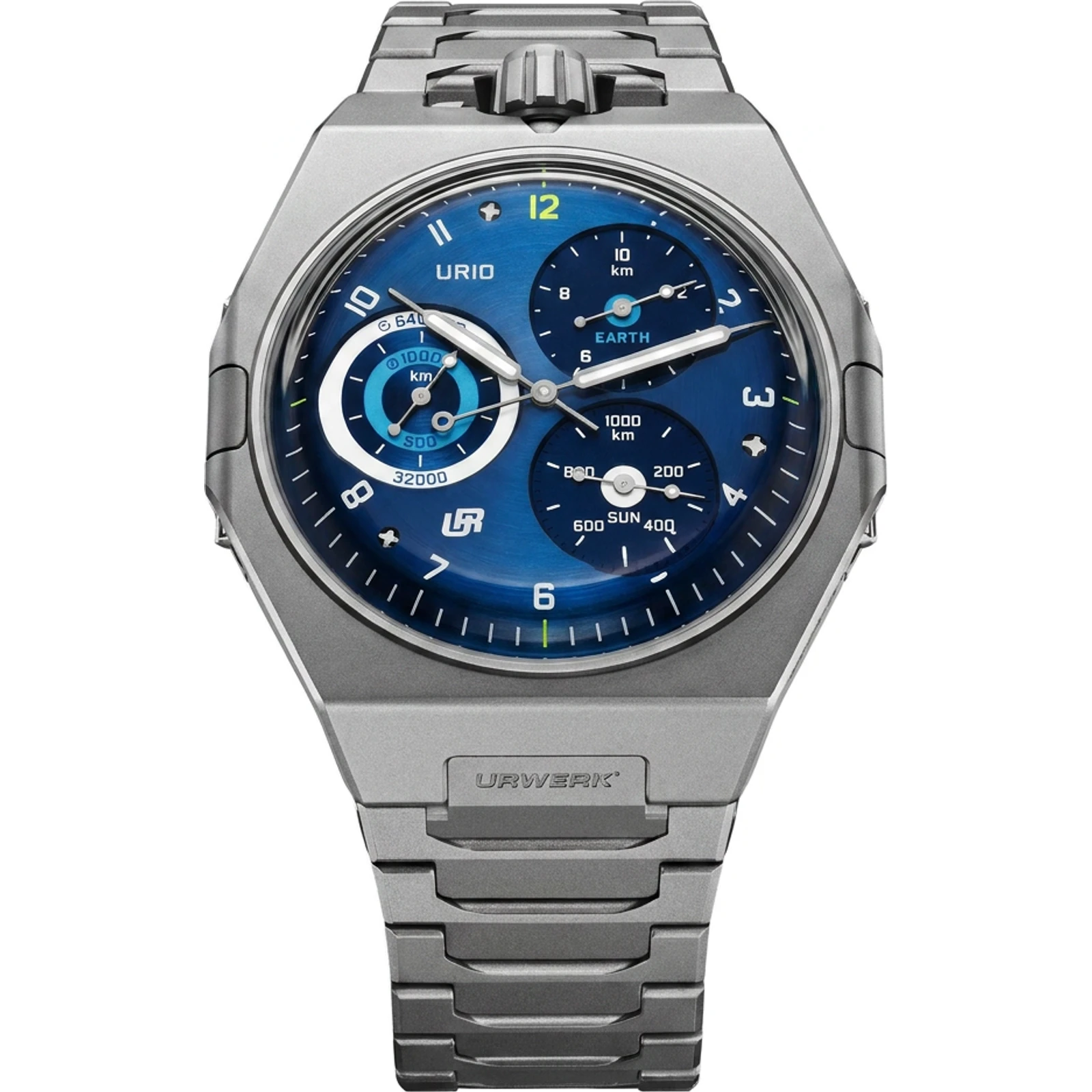 Urwerk UR-10 SpaceMeter Blue — UR-10-BLUE