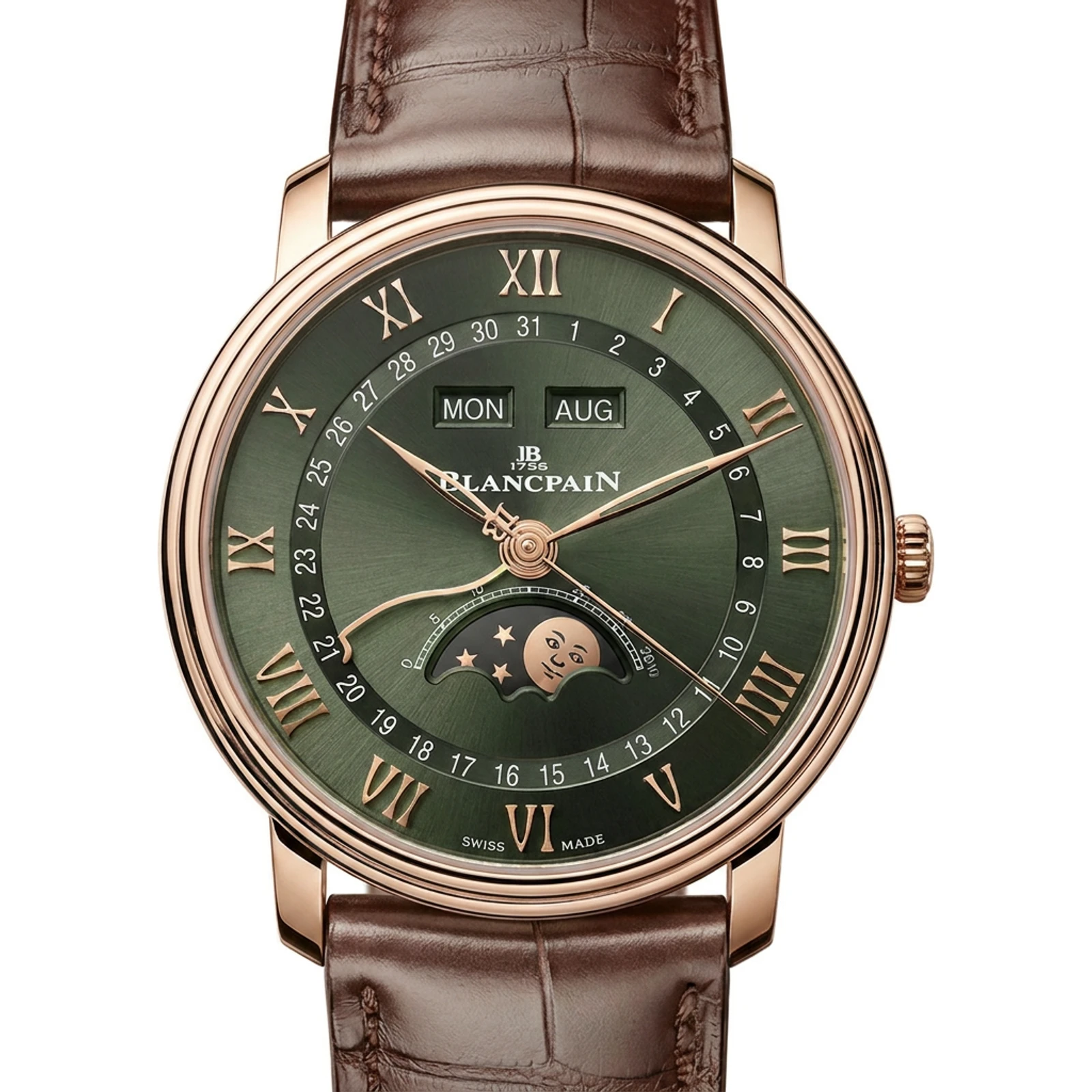 Blancpain Villeret Quantième Complet 6654A 3653 55B