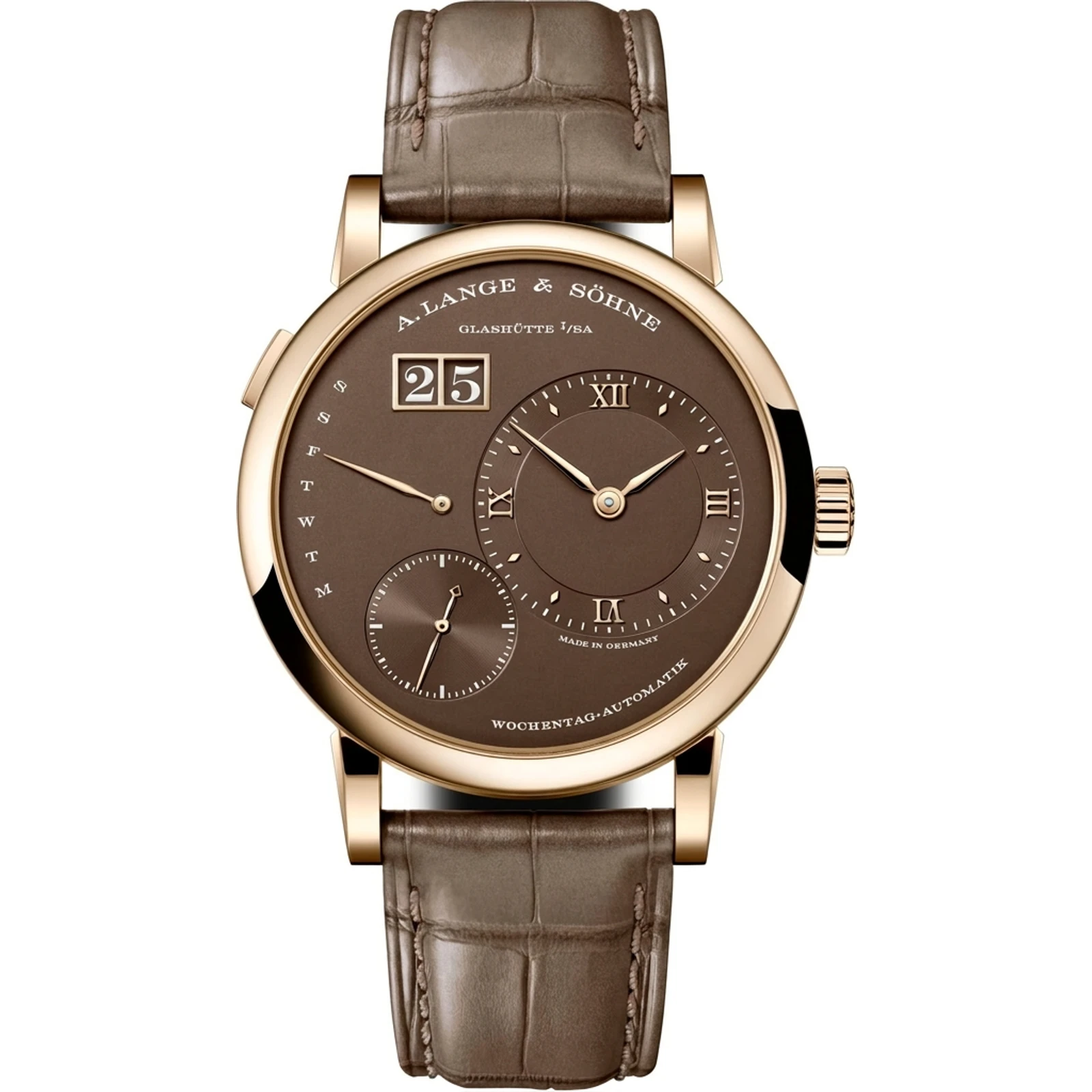 A. Lange Sohne Lange 1 Daymatic Honeygold 320.050