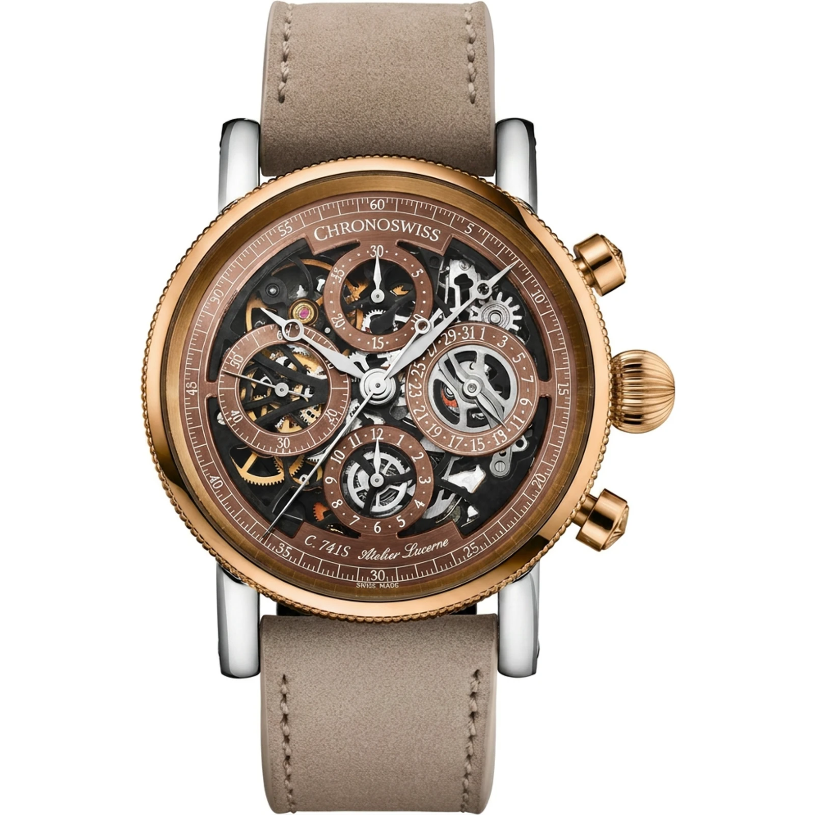 Chronoswiss Opus Chronograph Dakar Sundown CH-7522.1S-BR