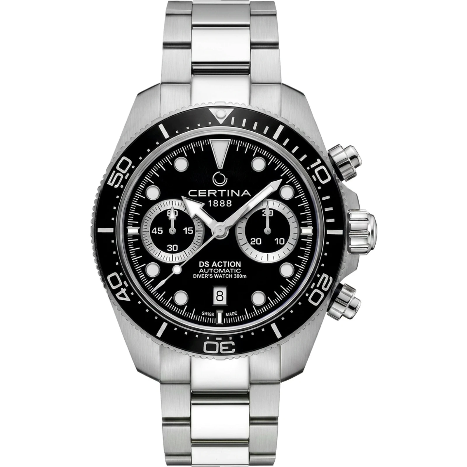 Certina DS Action Diver Chronograph Black — C032.827.11.051.00
