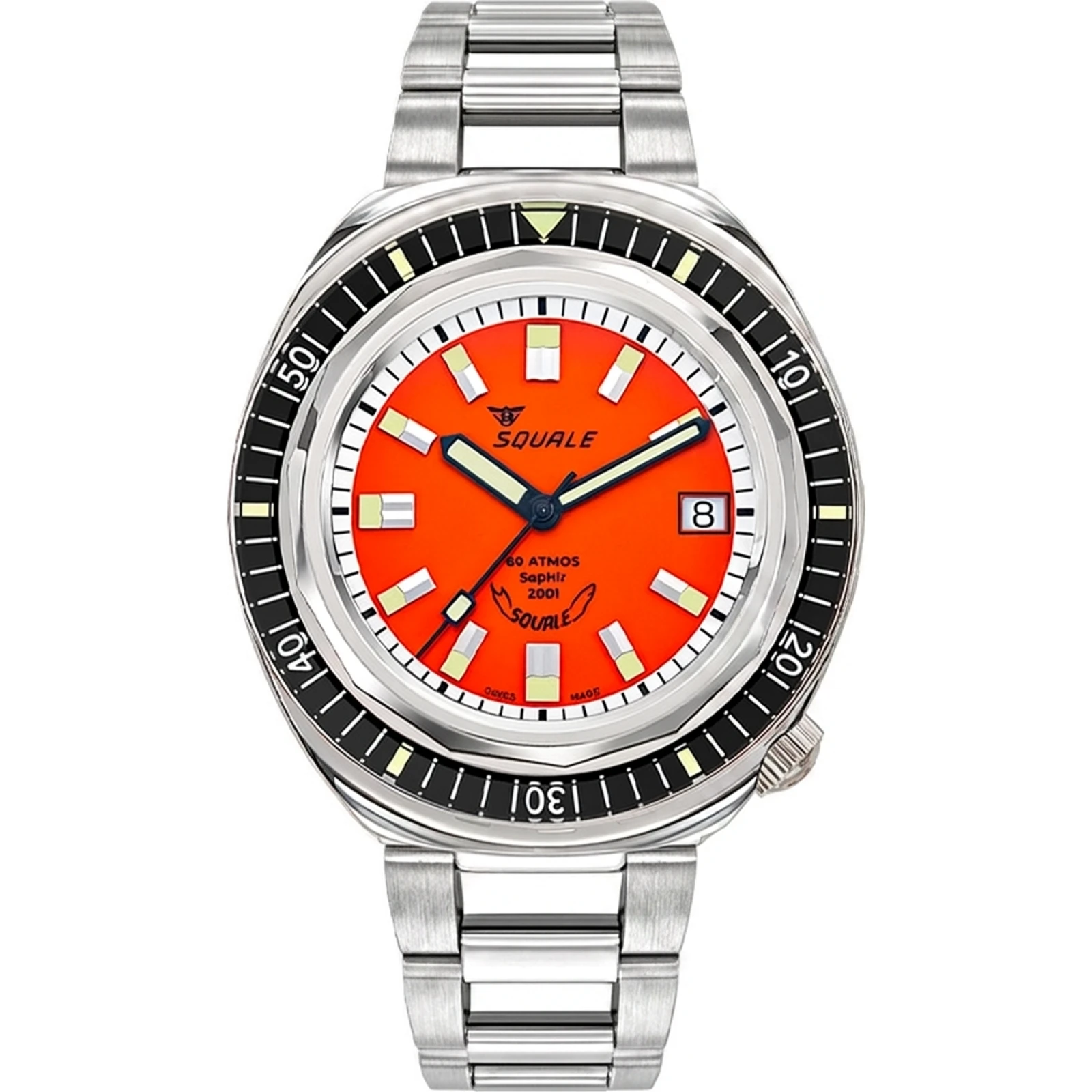 Squale 2001 Reverse Orange 2001BKOR.AC