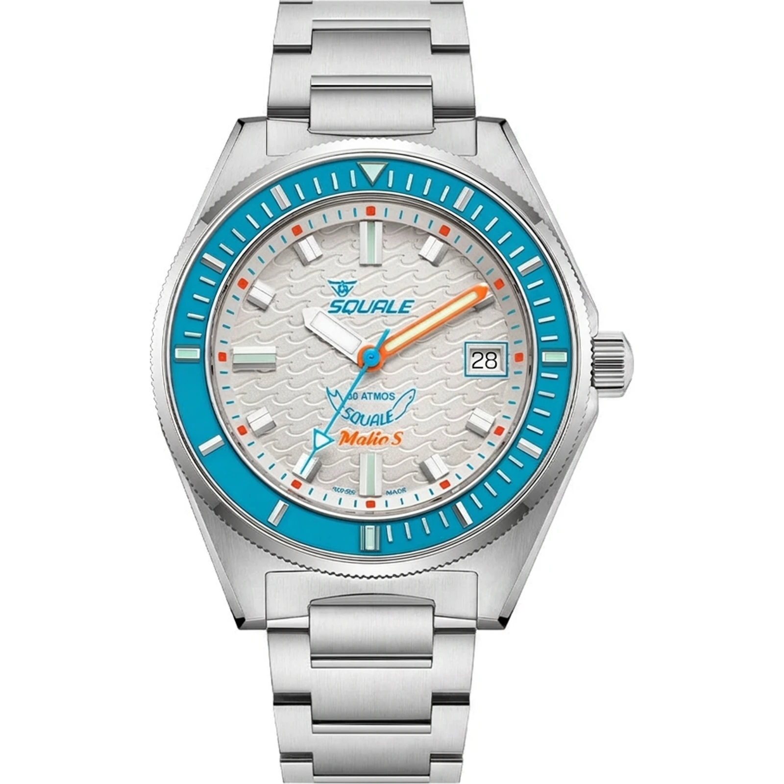Squale Matic S White Bracelet MATICLBWT.SSBX