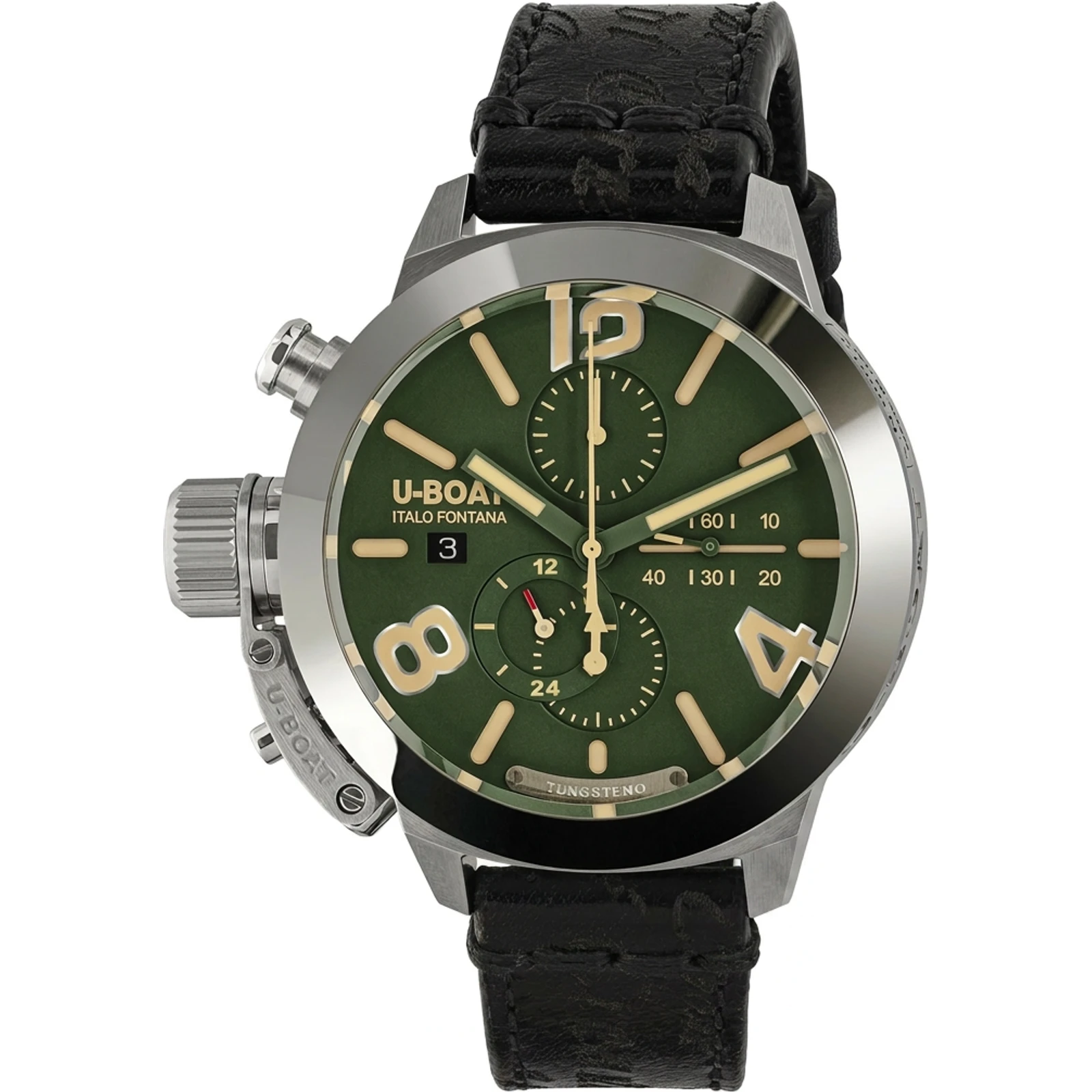 U-BOAT Classico 45 Tungsteno CAS Green — 9581/A