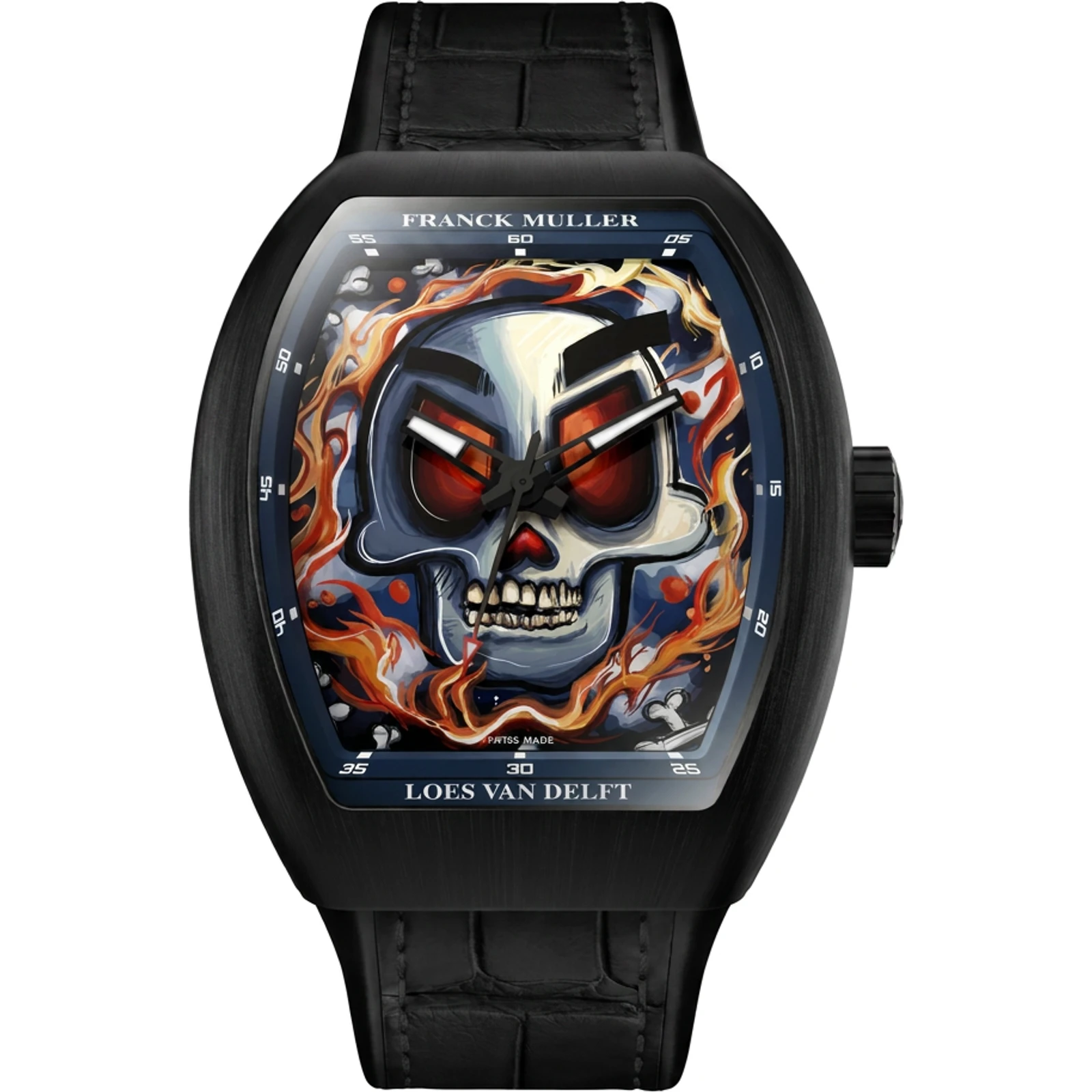 Franck Muller Vanguard Loes Van Delft Skull