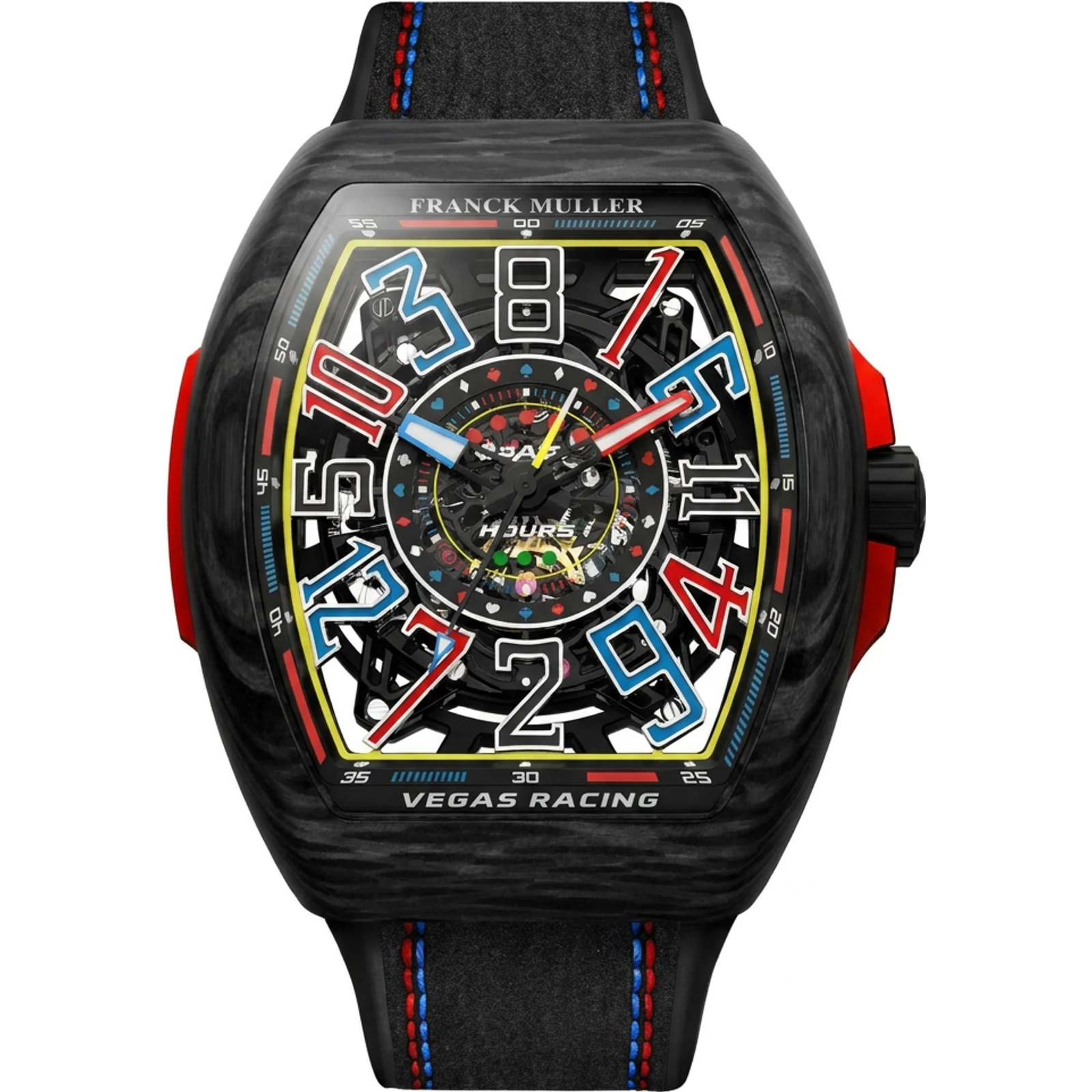 Franck Muller Vanguard Crazy Hours Vegas Racing