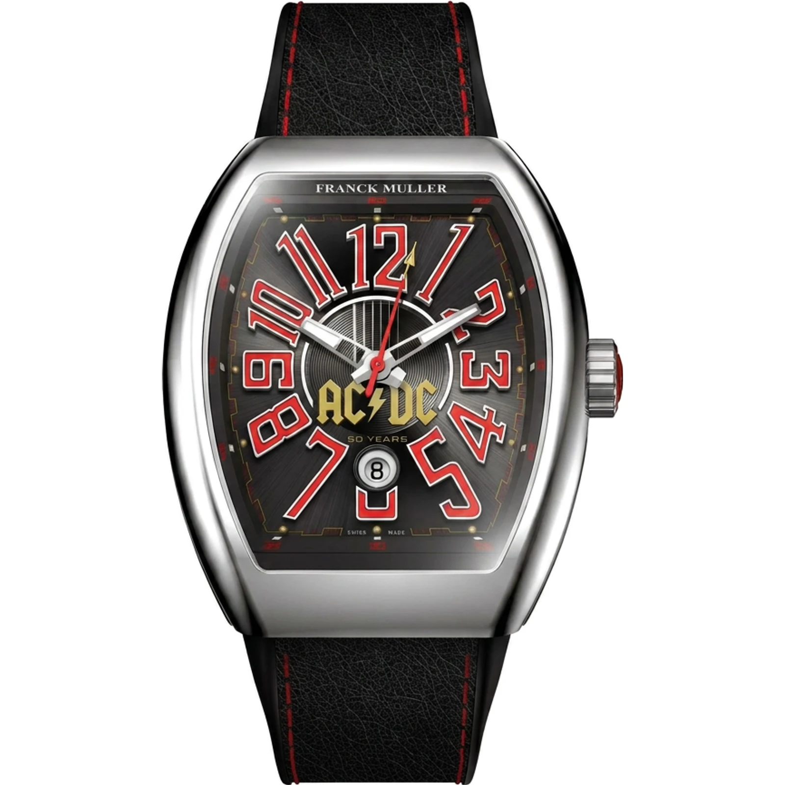 Franck Muller Vanguard AC/DC 50th Anniversary Stainless Steel — V 43 SC DT ACDC 50TH (ER)