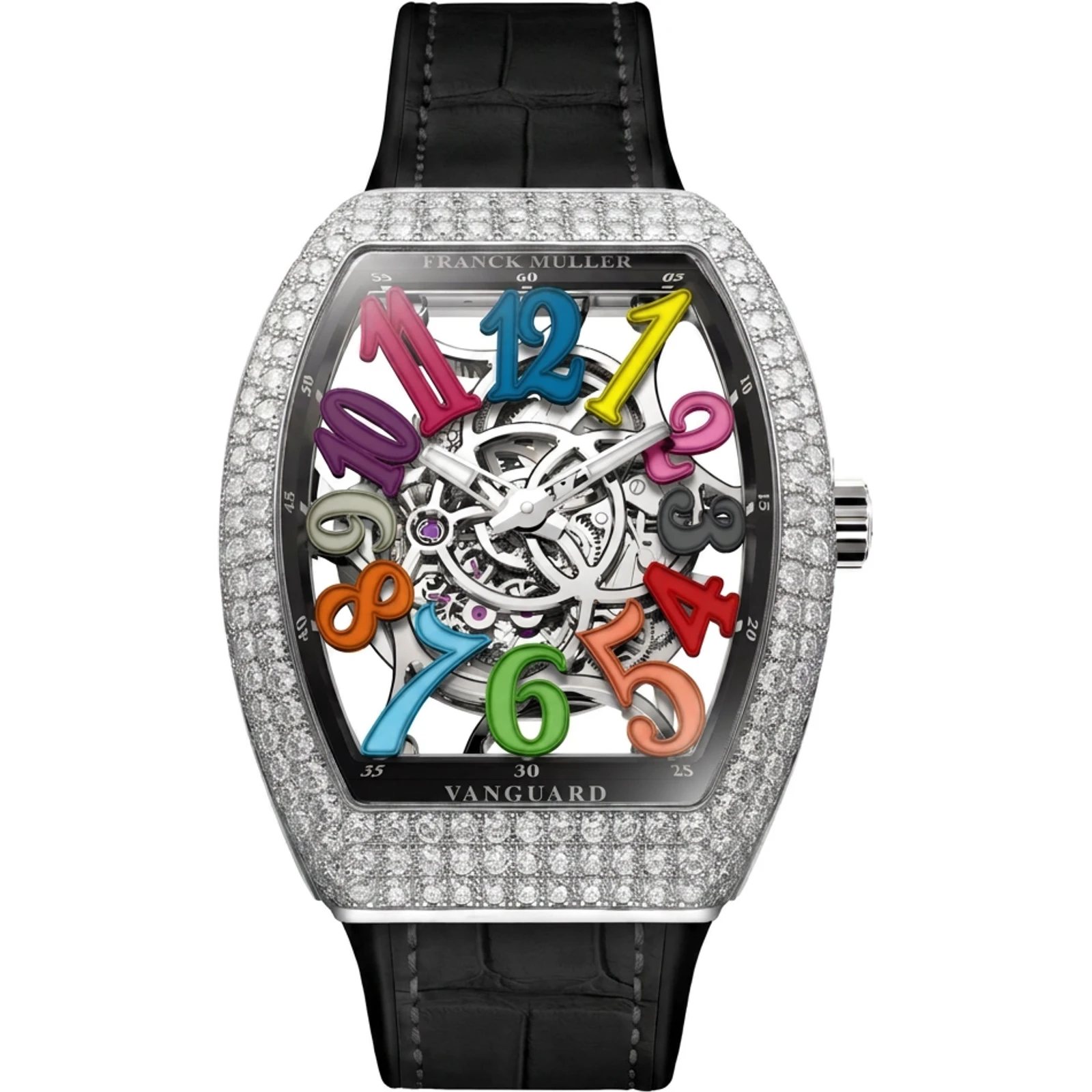 Franck Muller Vanguard Dragon Slim Skeleton Color Dreams — V 41 S AT SQT COL DRM D DRAGON
