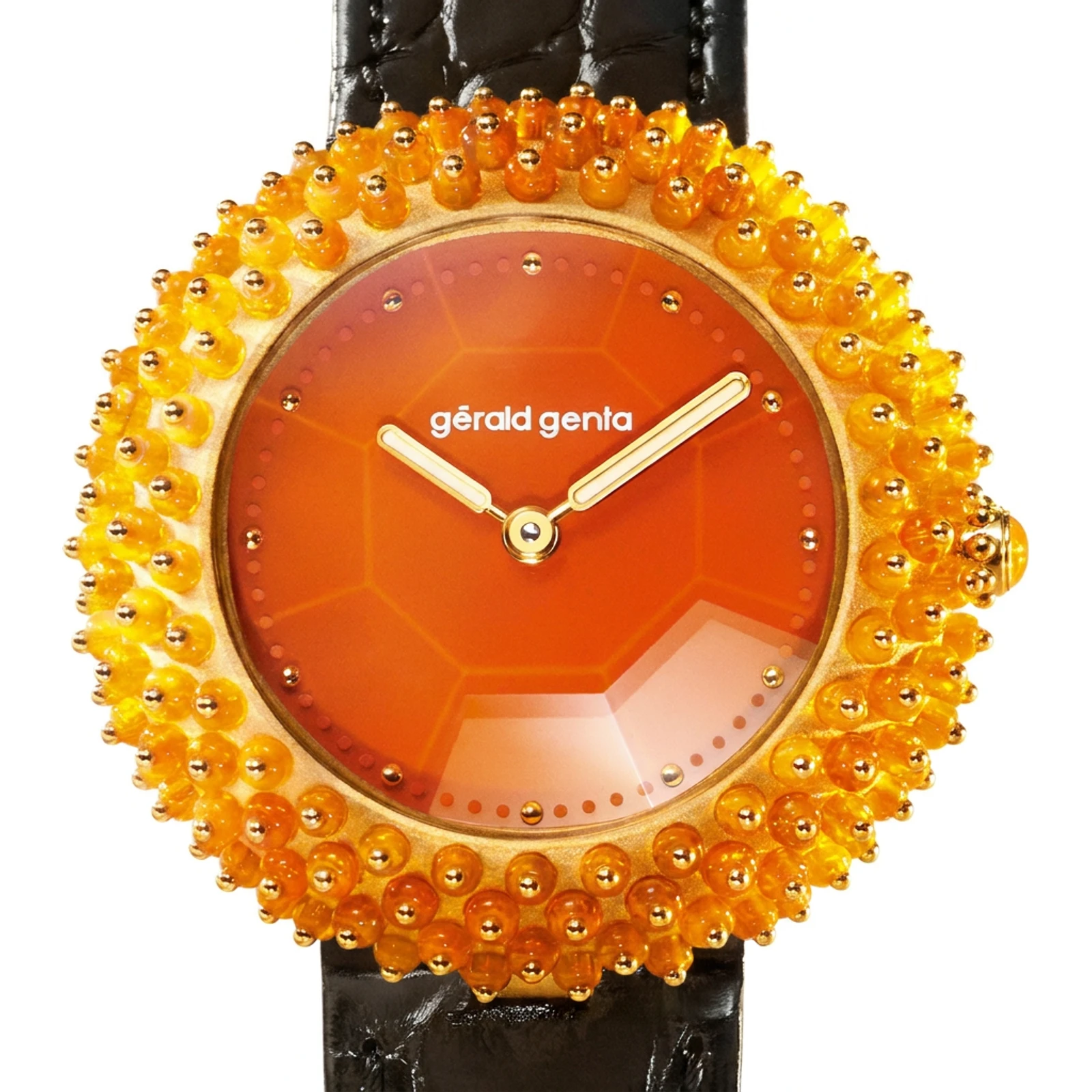 Gérald Genta Gentissima Oursin 36 Fire Opal EECE01A1