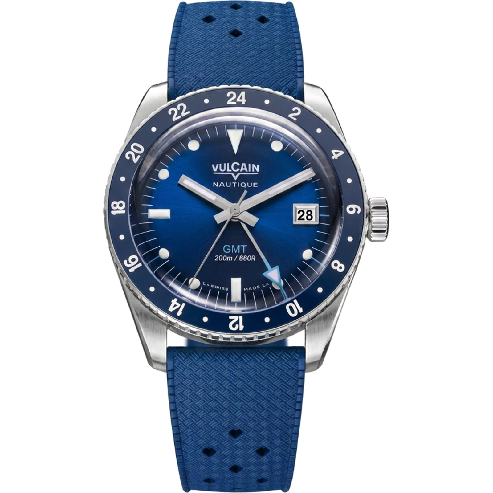 Vulcain Skindiver Nautique GMT