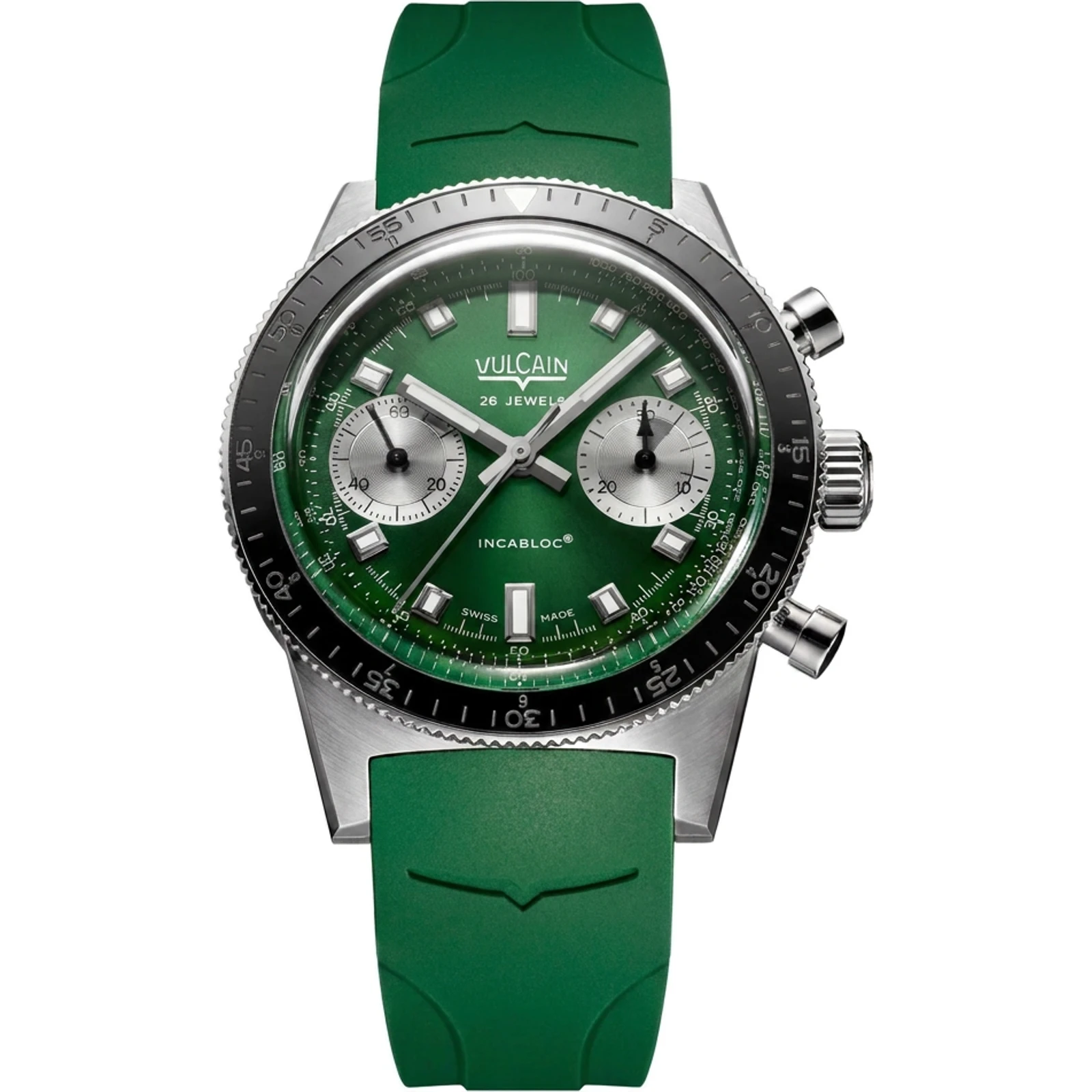 Vulcain Skindiver Chronograph Green — 590176BK7.BAR253