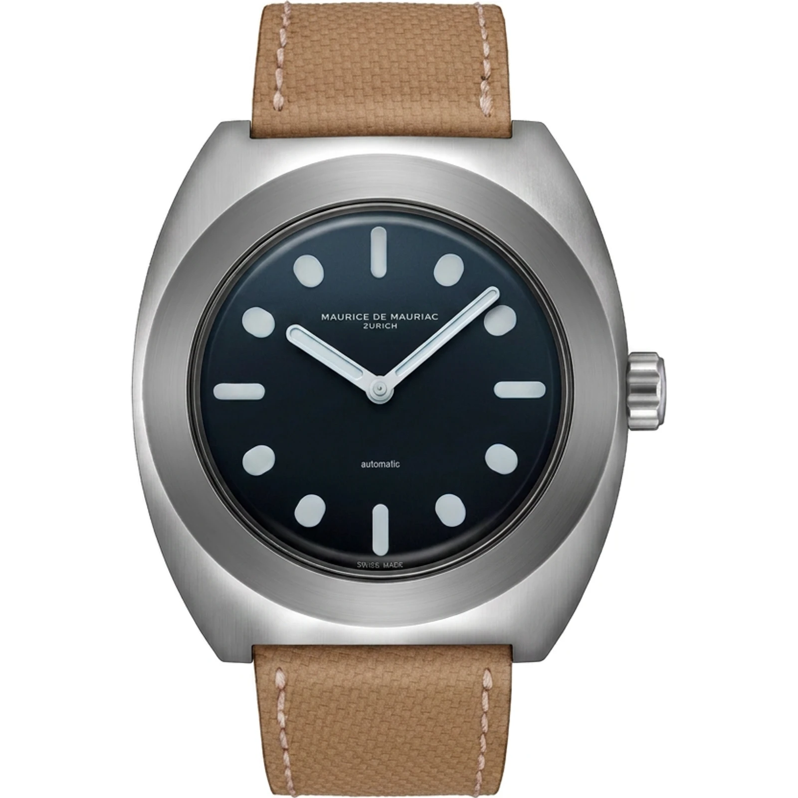 Maurice de Mauriac Pillow Watch Titanium MDM.O1.PW.TI