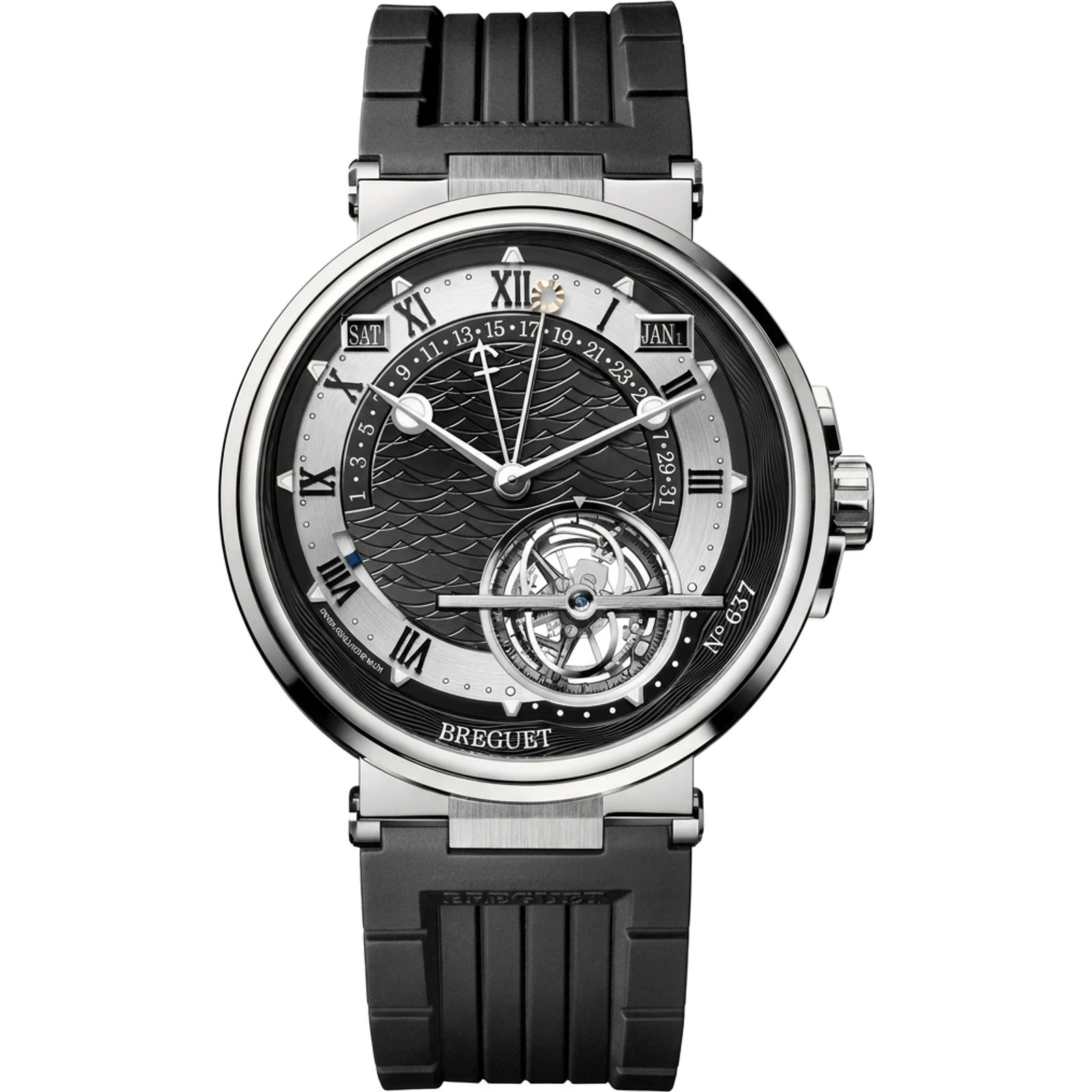Breguet Marine Tourbillon Équation Marchante 5887 5887PT/92/5WV