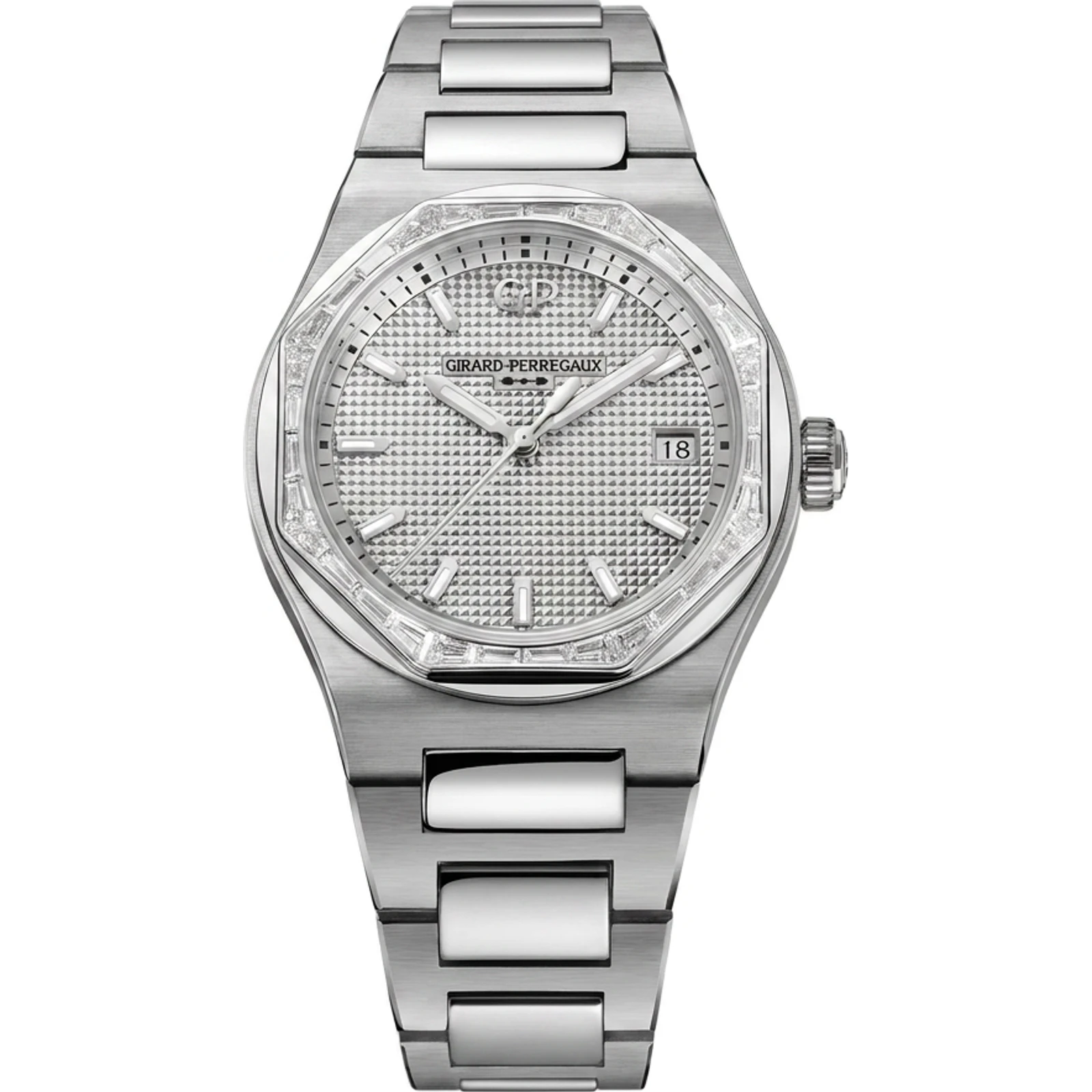Girard-Perregaux Laureato 38 mm Baguette Diamonds 81005-58S3463-1CM