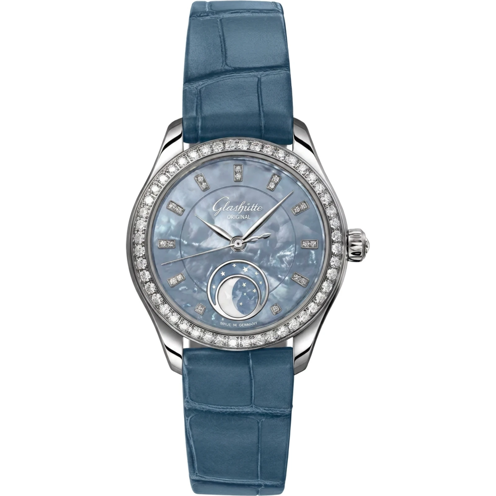 Glashutte Original Serenade Luna Skyline Blue 1-35-14-04-12-04