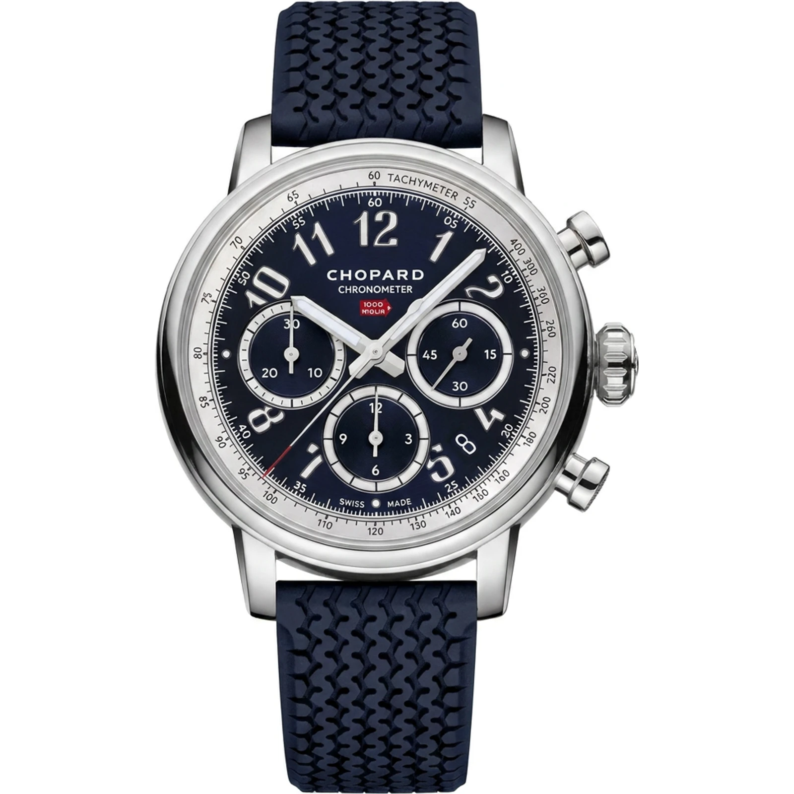 Chopard Mille Miglia Classic Chronograph JX7 Lucent Steel 168619-3006