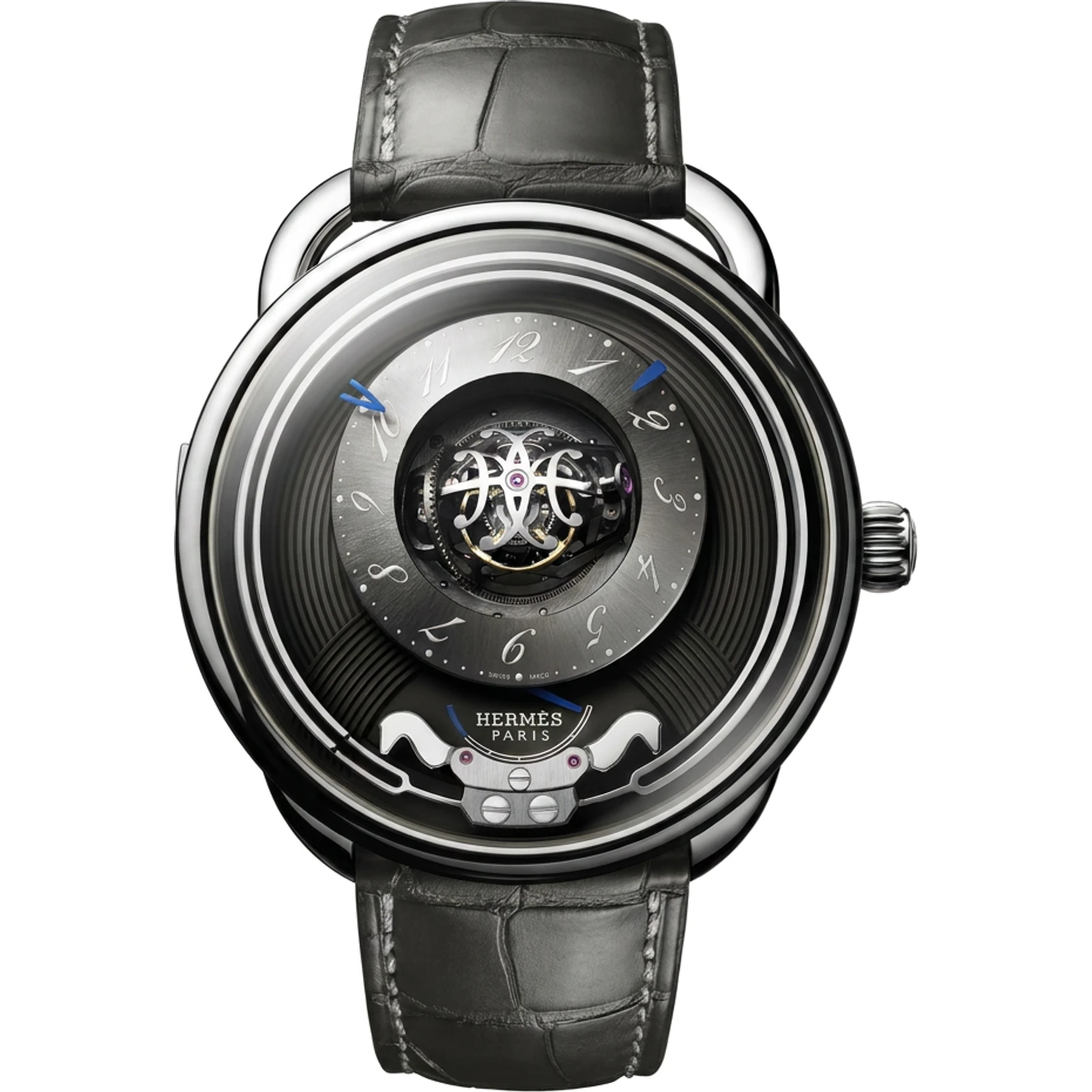 Hermès Arceau Duc Attele Titanium W403928WW00