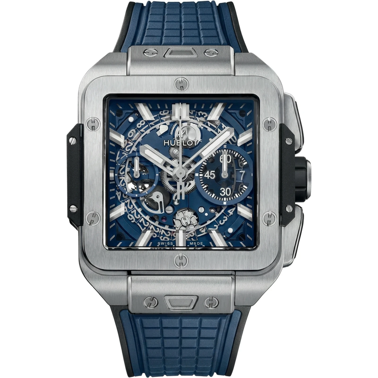 Hublot Square Bang Unico Titanium Blue 821.NX.5170.RX