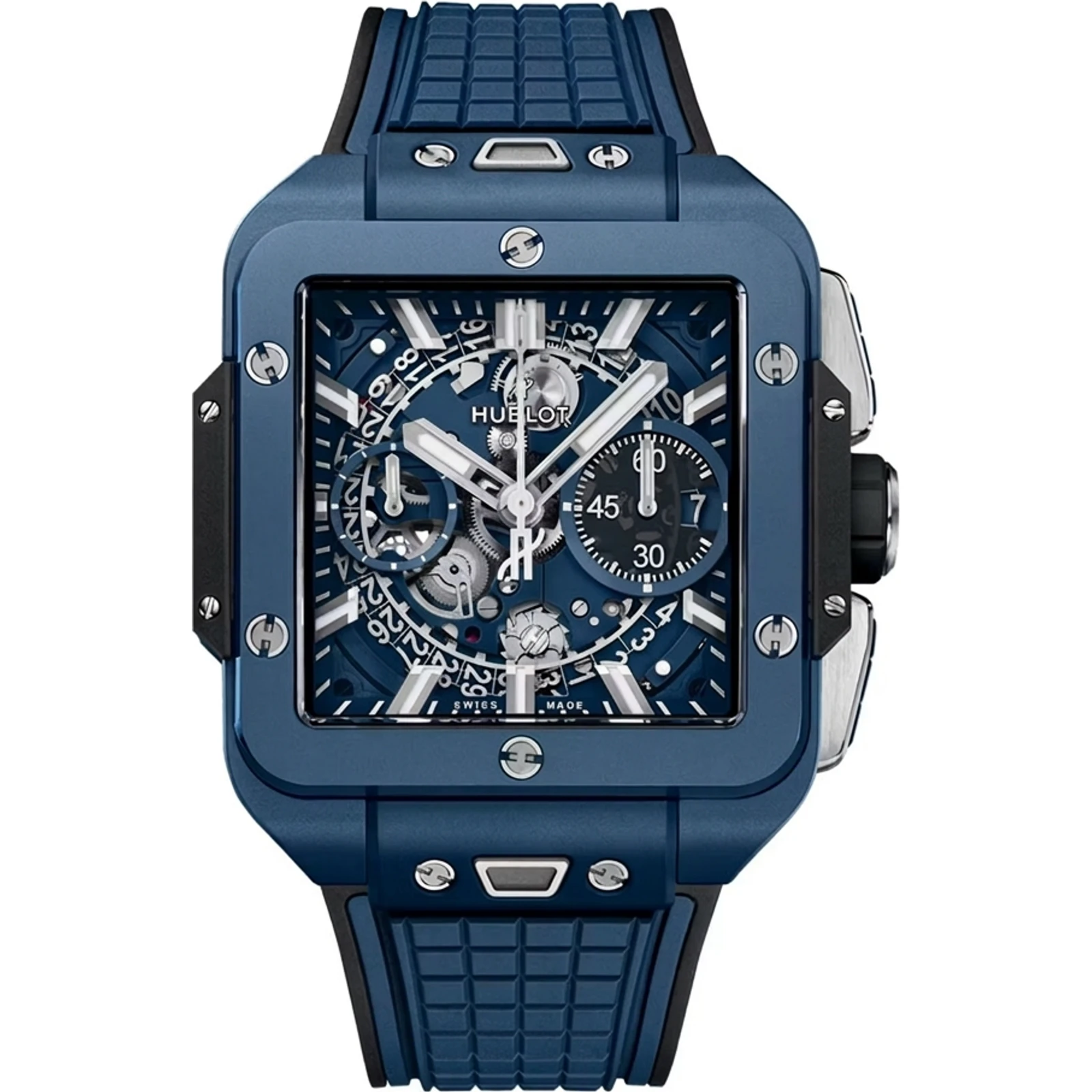 Hublot Square Bang Unico Blue Ceramic 821.EX.5170.RX