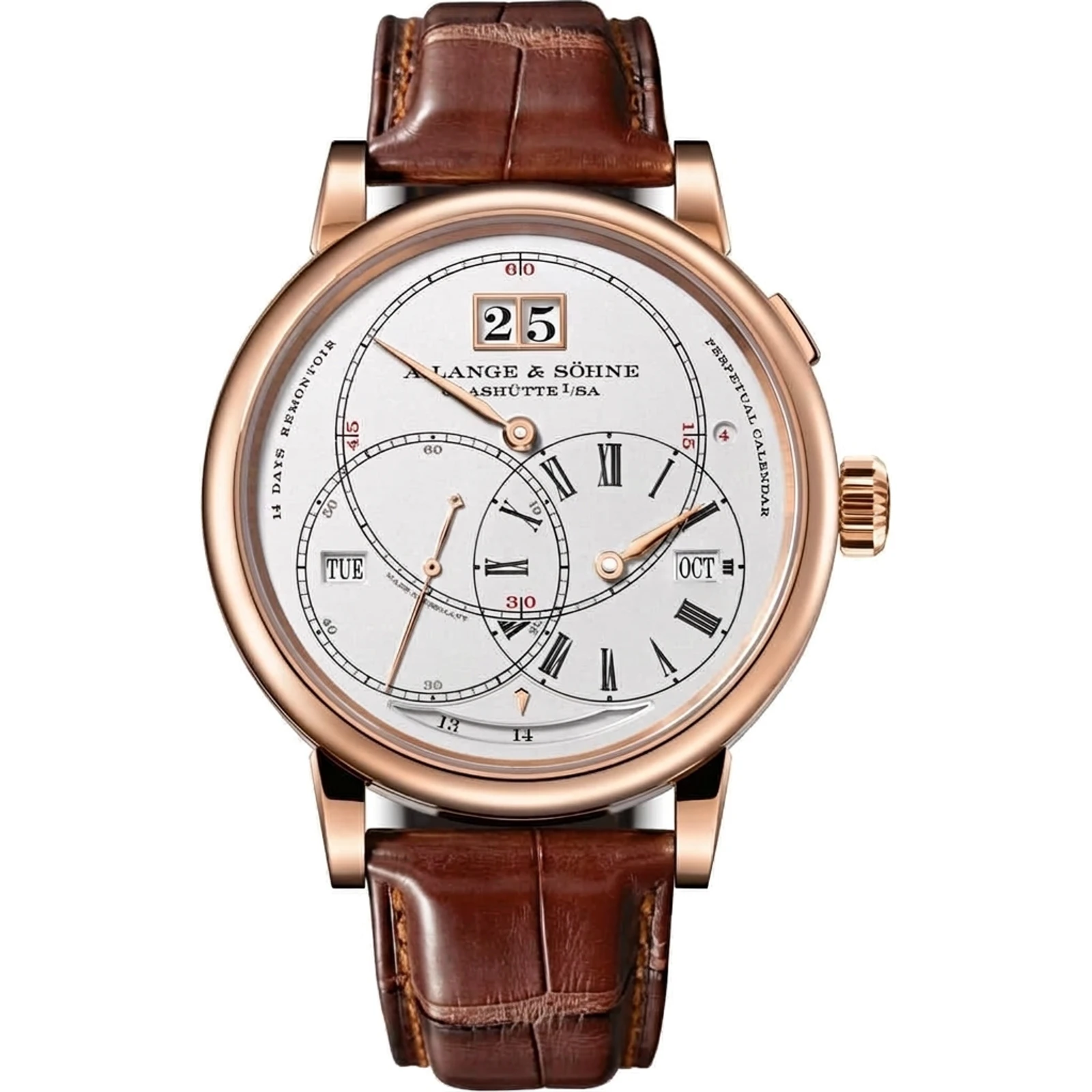 A. Lange Sohne Richard Lange Perpetual Calendar "Terraluna", pink gold 180.032