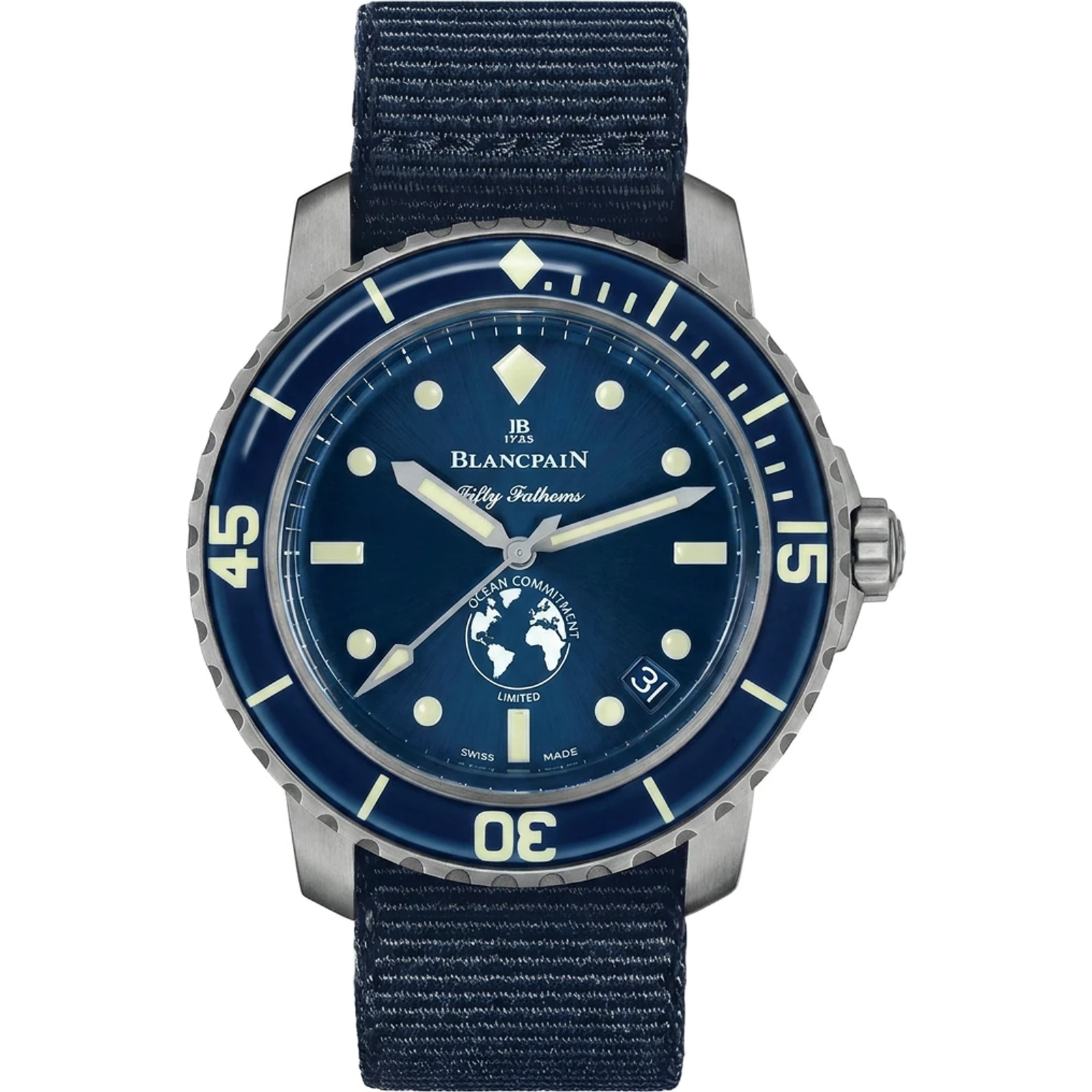 Blancpain Fifty Fathoms Ocean Commitment III 5008-11B40-NAOA