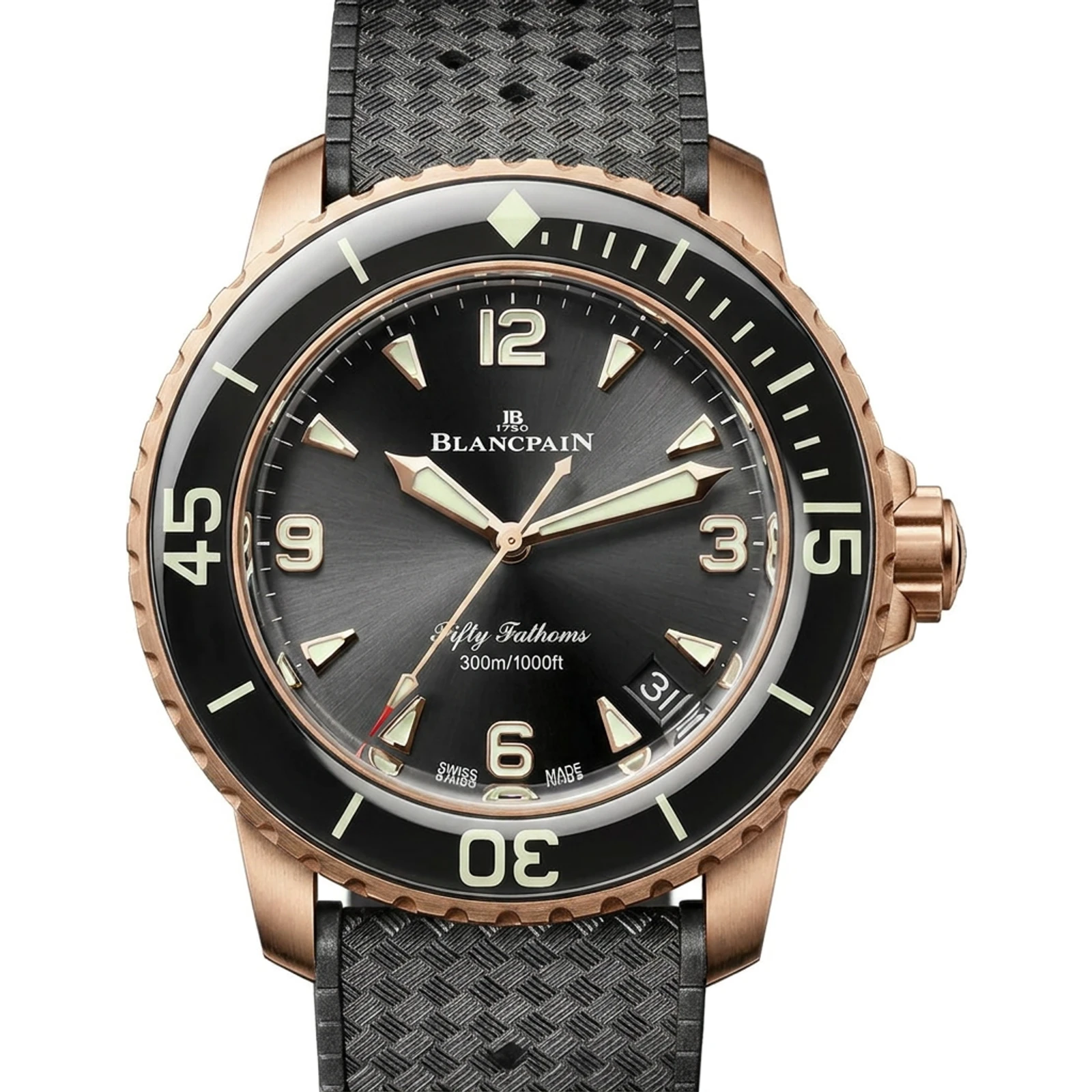 Blancpain Fifty Fathoms Automatique (42.3mm red gold) 5010 36B30 B64B