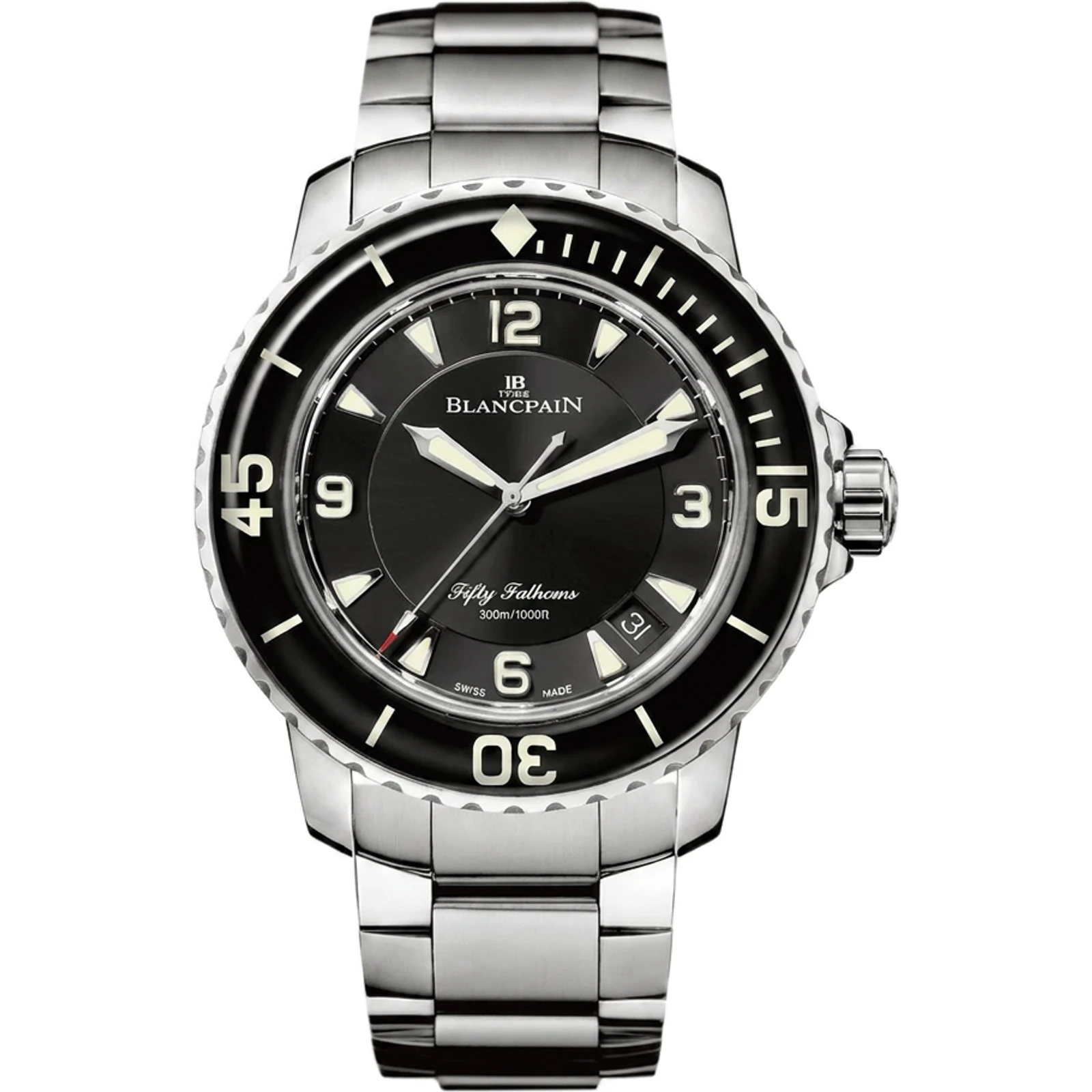 Blancpain Fifty Fathoms Automatique 45mm (steel, black dial) 5015 1130 71S