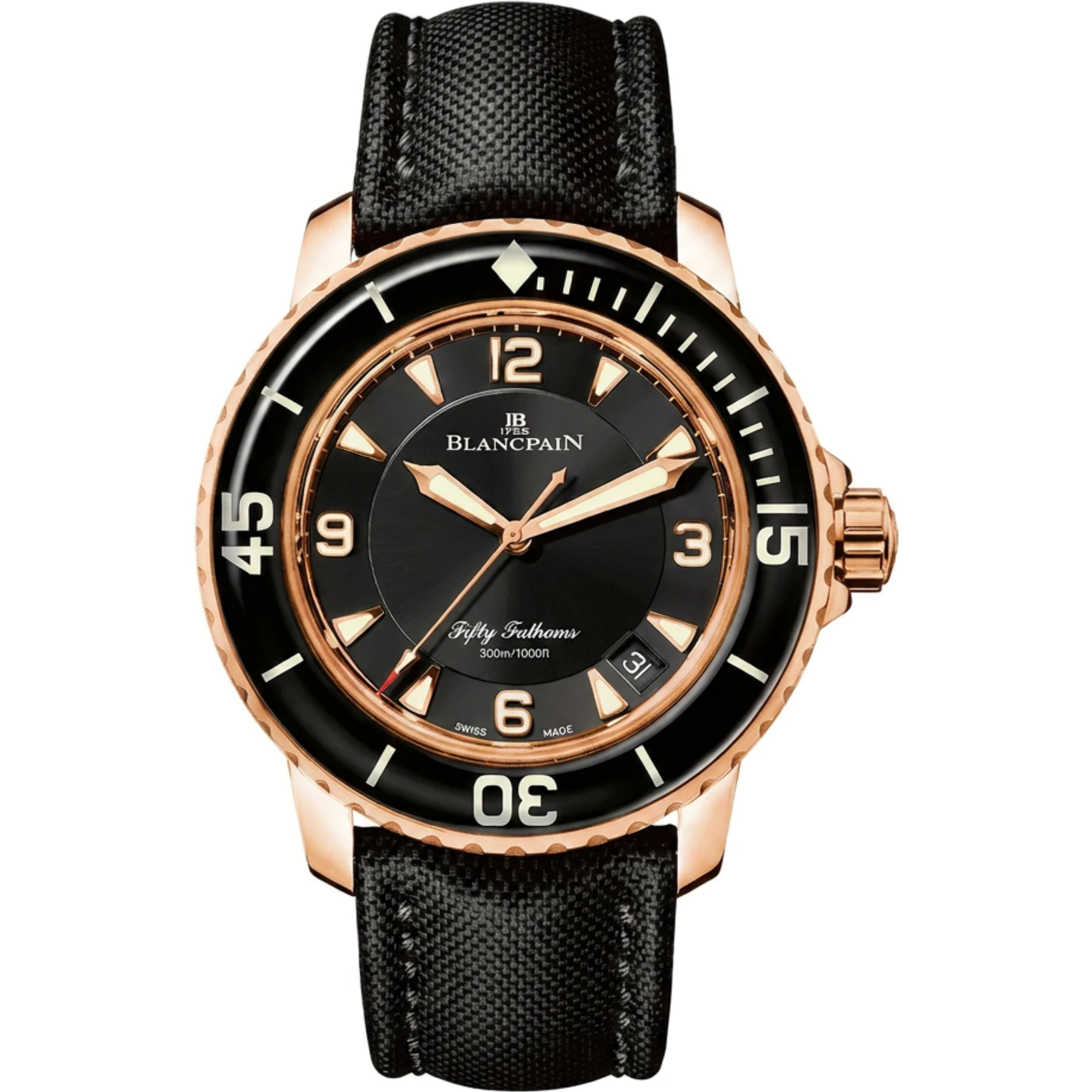 Blancpain Fifty Fathoms Automatique 45mm (red gold) 5015 3630 52A