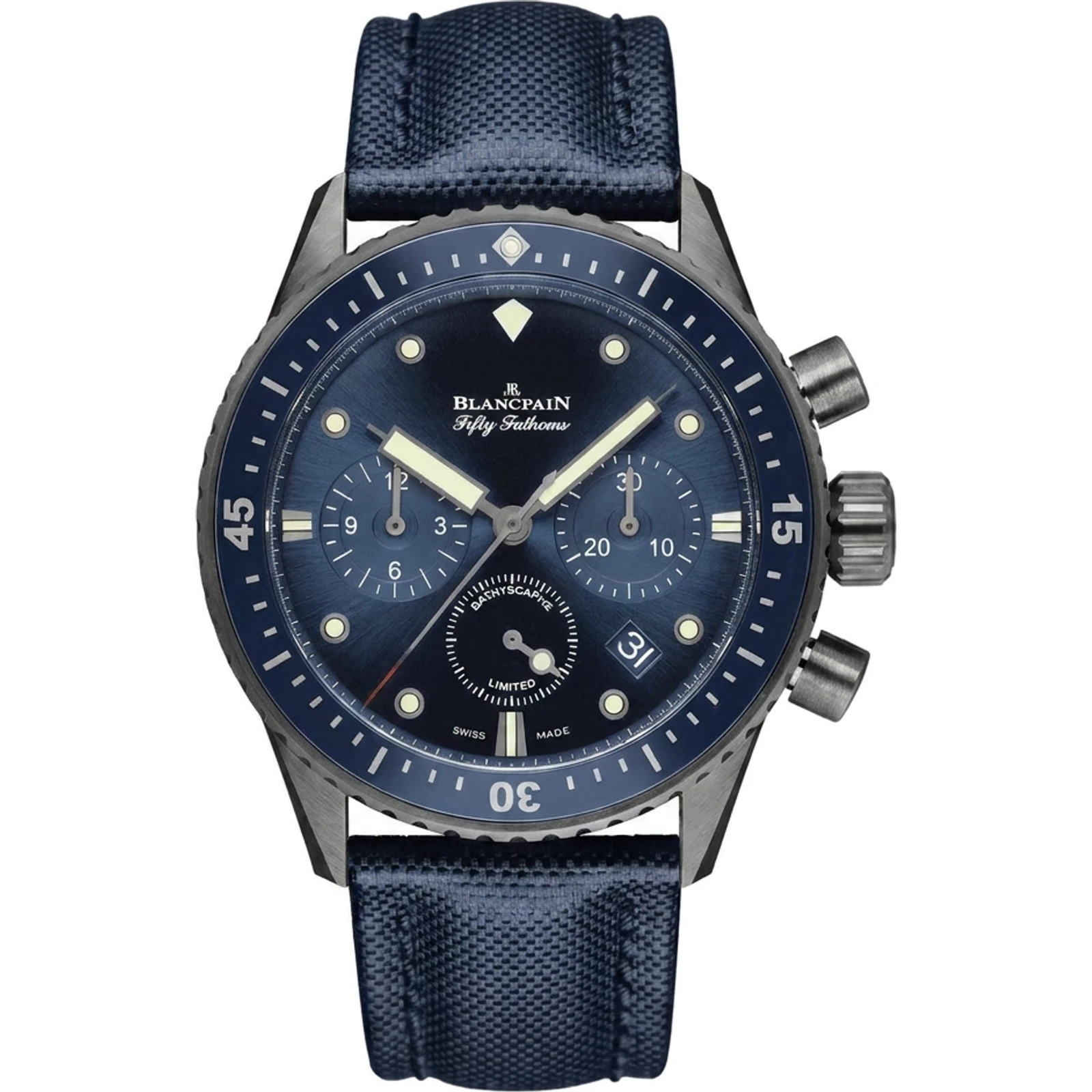 Blancpain Bathyscaphe Chronographe Flyback Ocean Commitment I 5200 0240 O52A