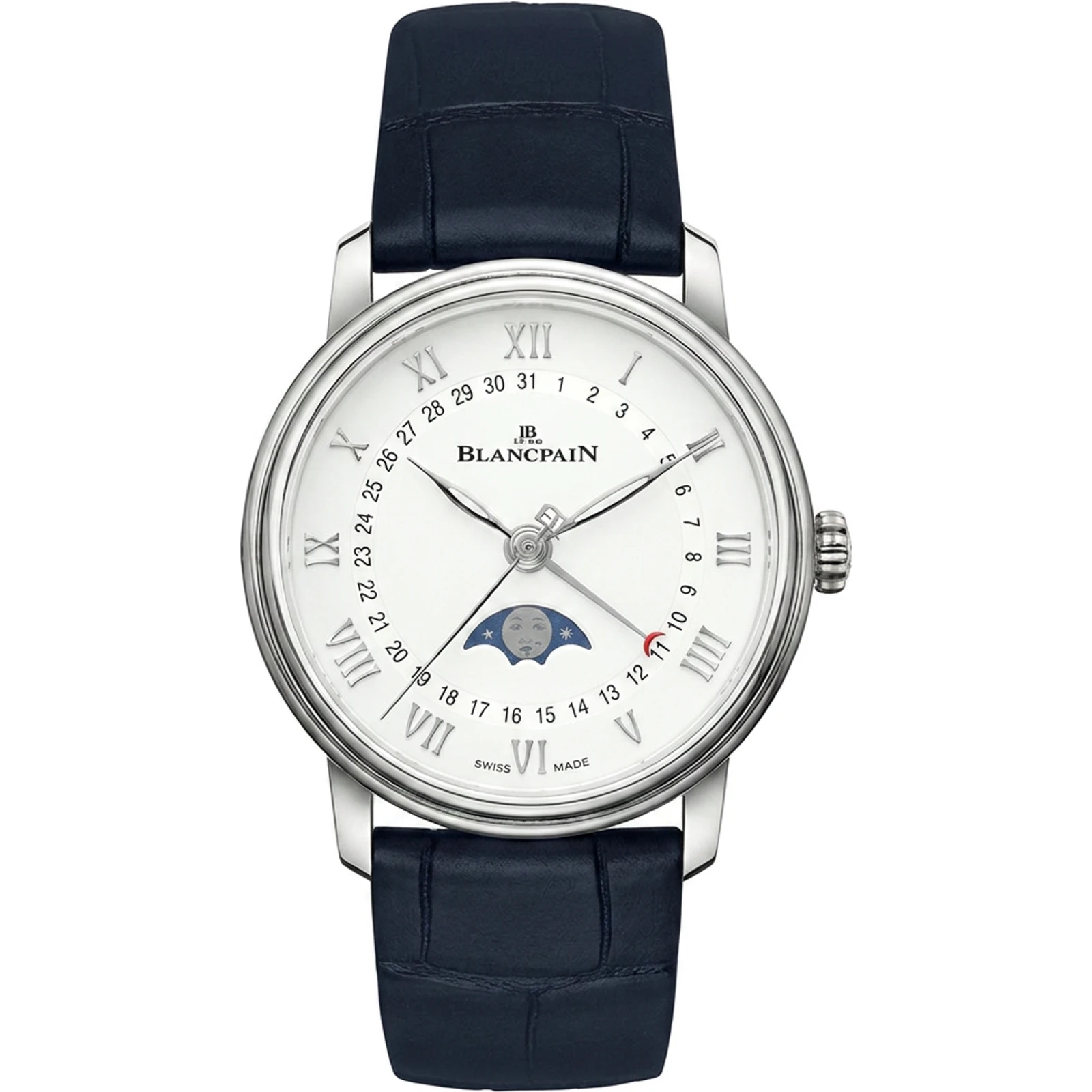Blancpain Villeret Quantième Phases de Lune (steel) 6126 1127 55B