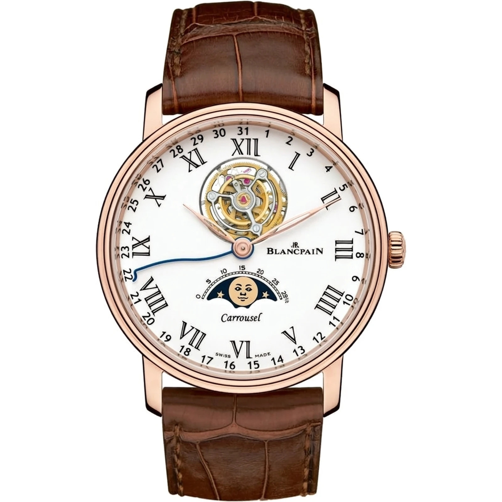 Blancpain Villeret Carrousel Phases de Lune 6622L 3631 55B