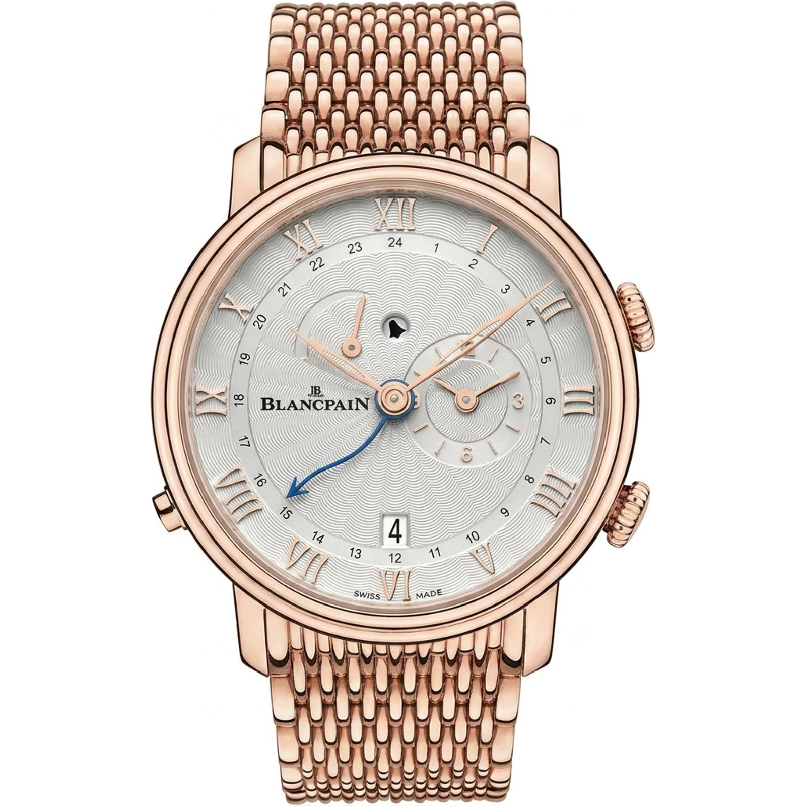 Blancpain Villeret Réveil GMT (red gold) 6640 3642 MMB