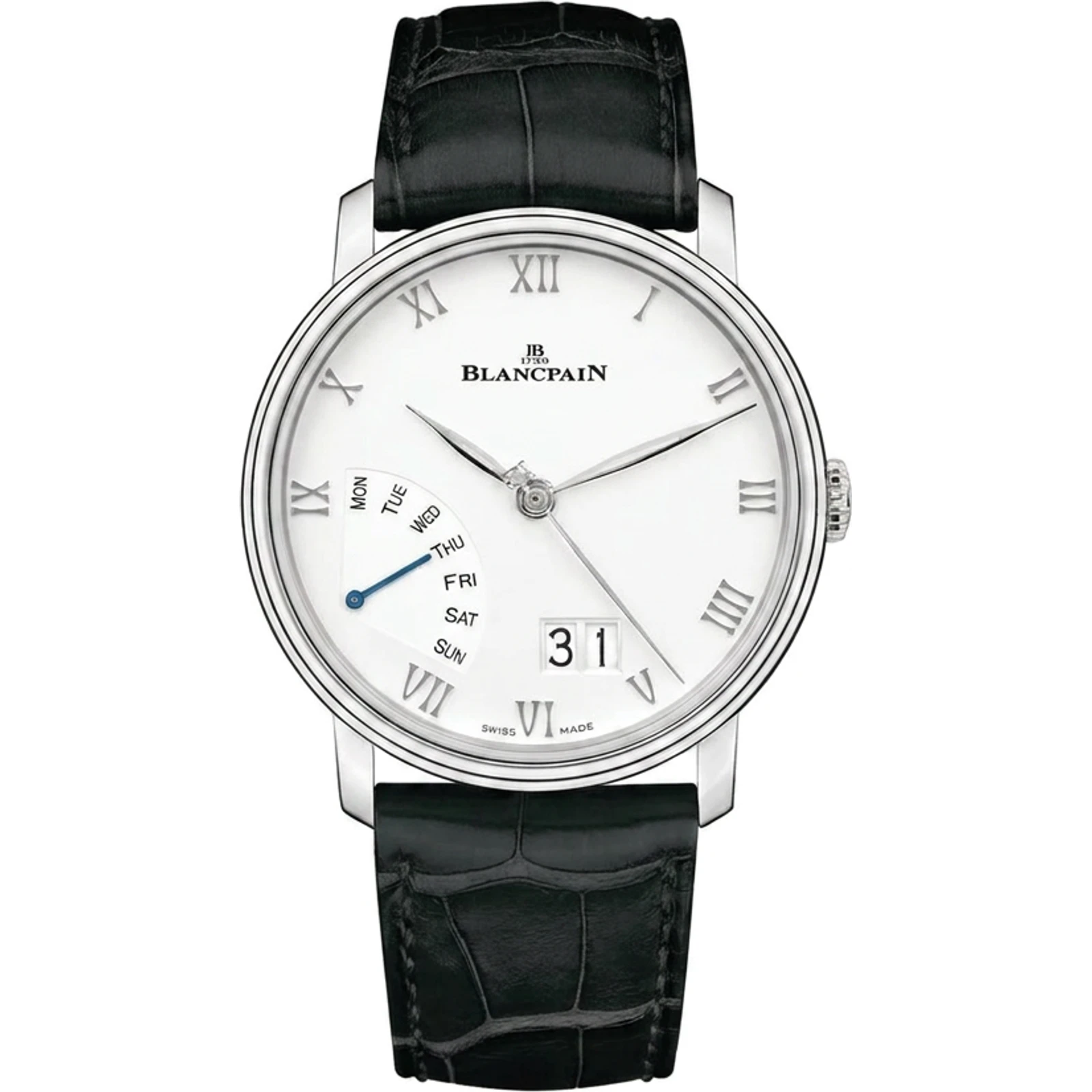Blancpain Villeret Grande Date Jour Rétrograde (steel) 6668 1127 55B
