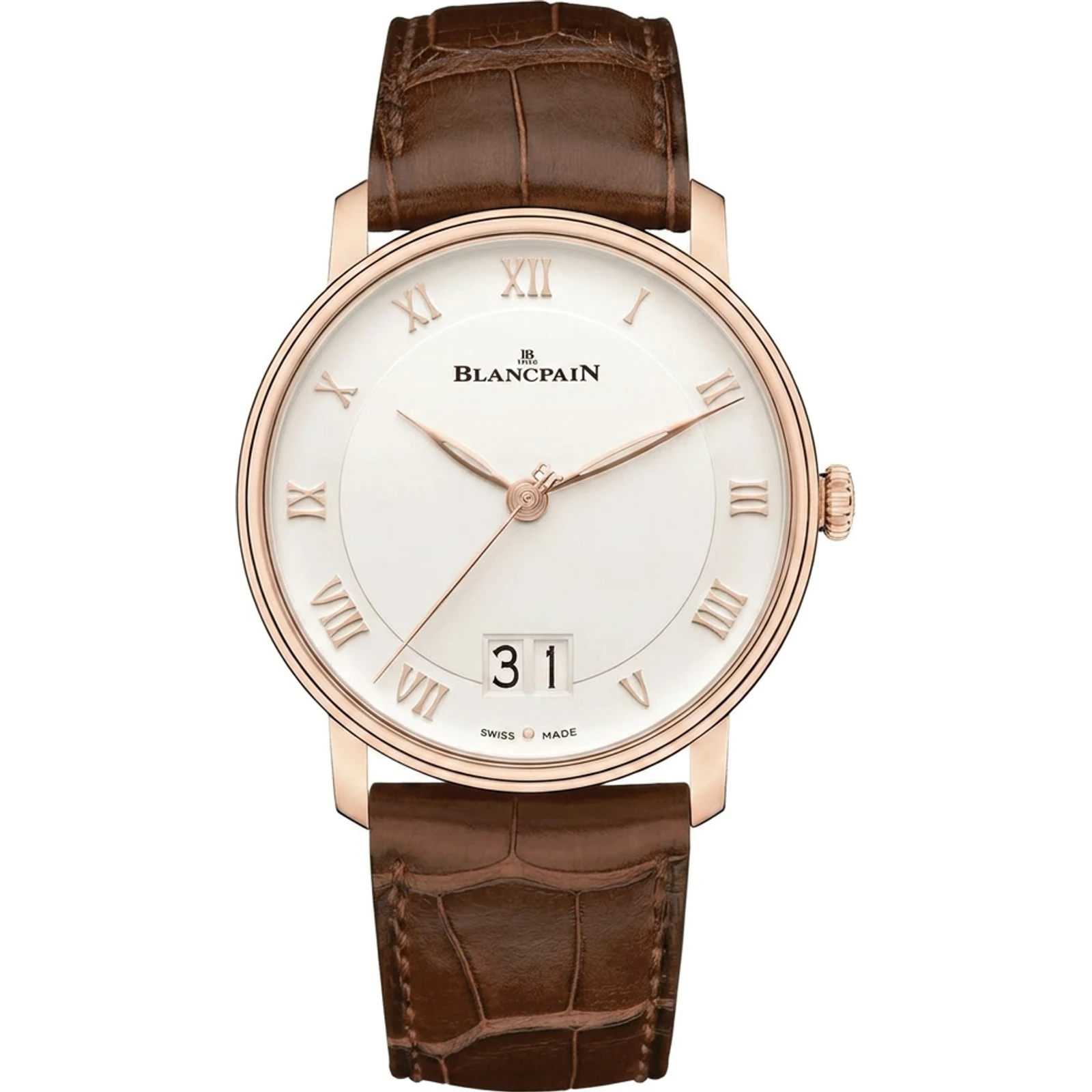 Blancpain Villeret Grande Date (red gold) 6669 3642 55B
