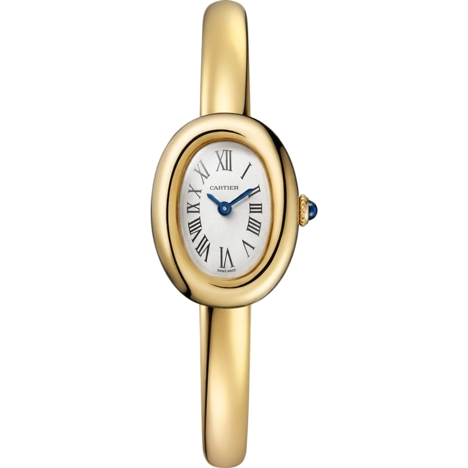 Cartier Baignoire, mini model (size 16), Yellow Gold WGBA0021