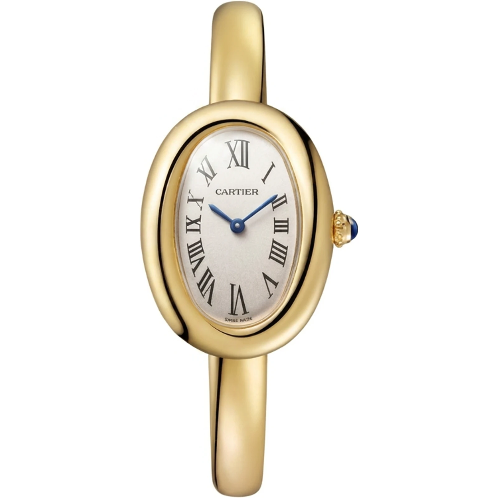 Cartier Baignoire, small model, Yellow Gold, quartz WGBA0024