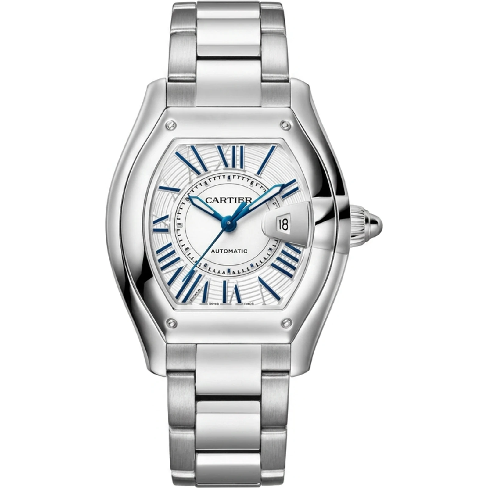 Cartier Roadster, medium model, Steel WSRD0019