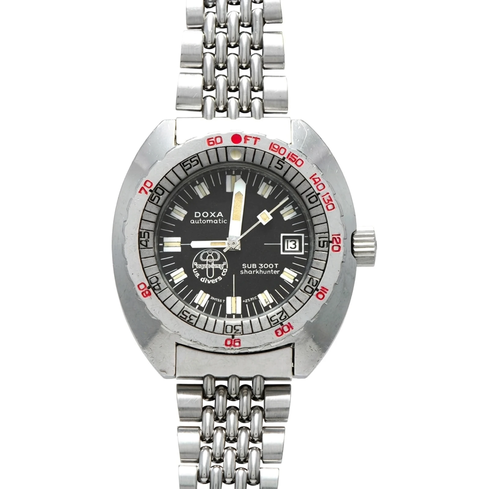 Doxa SUB 300T Professional / Sharkhunter (Synchron Era, Aqua-Lung co-branded) 58098-59